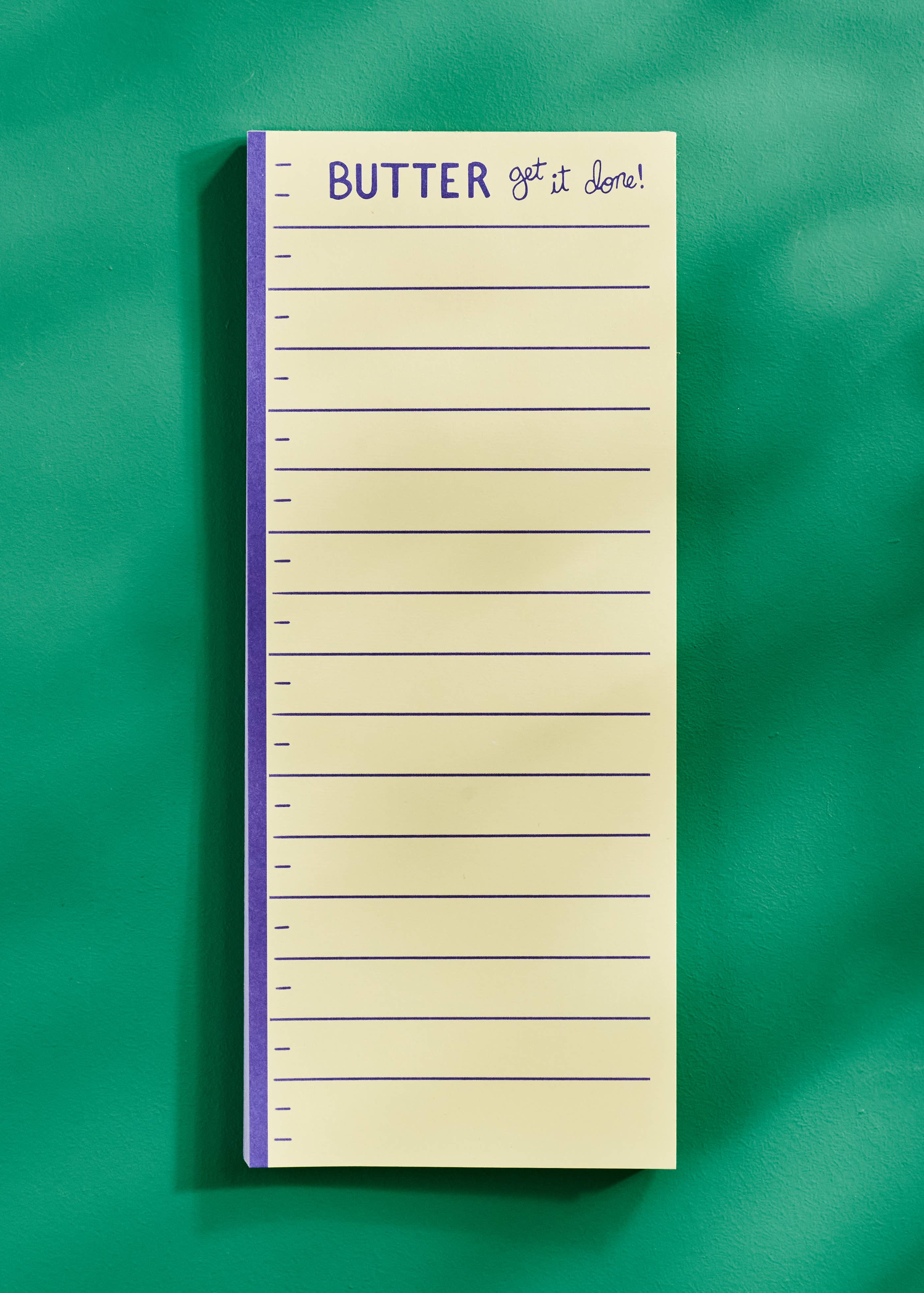 One & Only Paper - Butter Get It Done Notepad