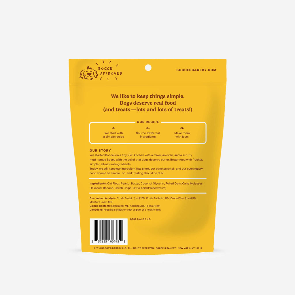 Bocce's Bakery - PB & Banana Soft & Chewy Treats