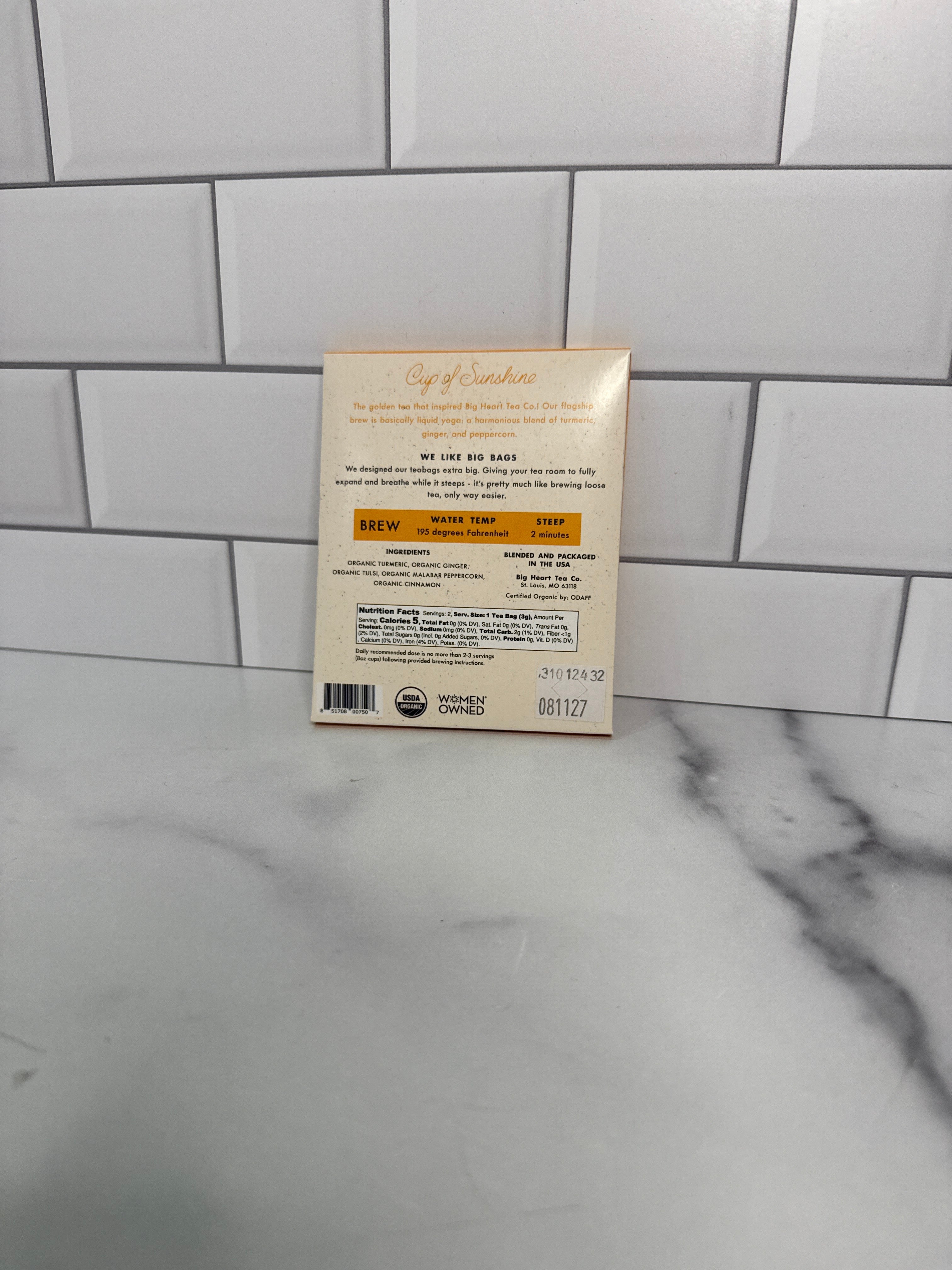 Big Heart Tea Samplers