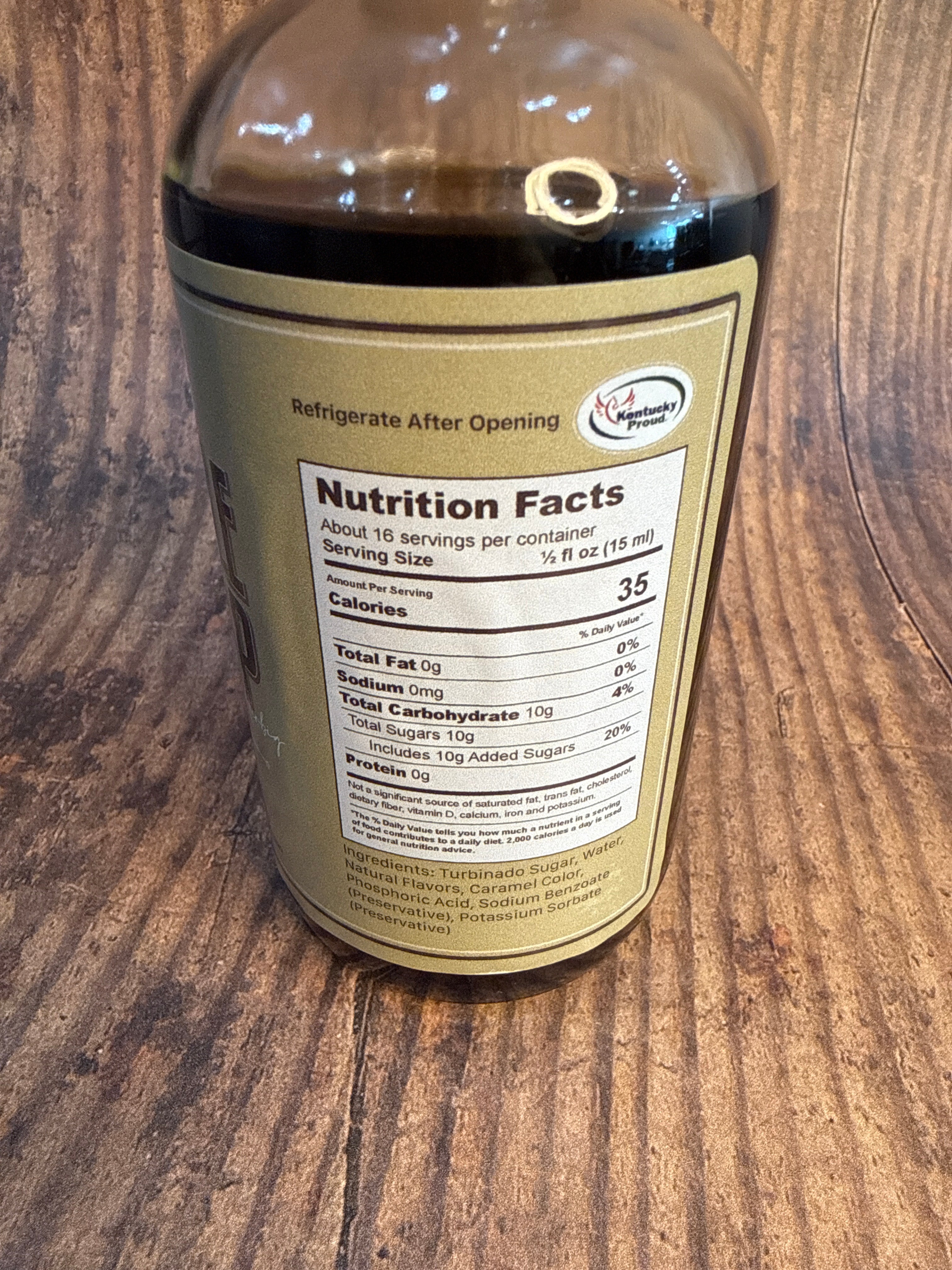 Bluegrass Bitters Smoky Simple Syrup