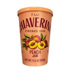 Fine Italian Food - Chiaverini Firenze Peach Jam, 11.2 oz