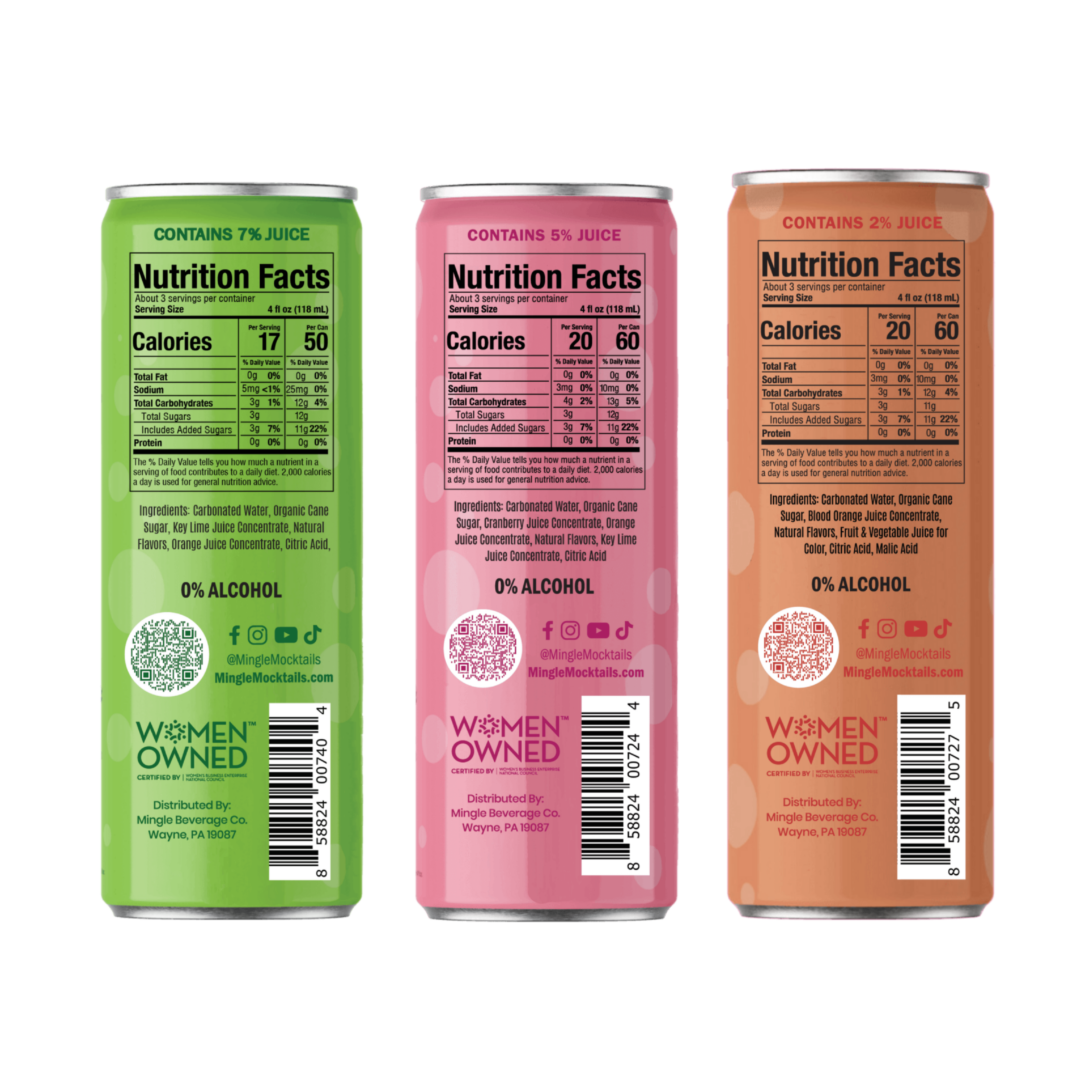 Mingle Mocktails - Mingle Non-Alcoholic Mocktails SINGLE CAN