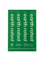 Earth Rated Unscented Poop Bags 120ct on 8 Refill Rolls 12cs