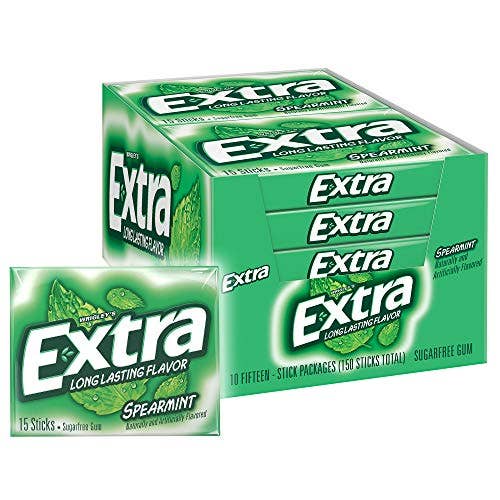 Shop The King - Extra Spearmint 10 Per Box