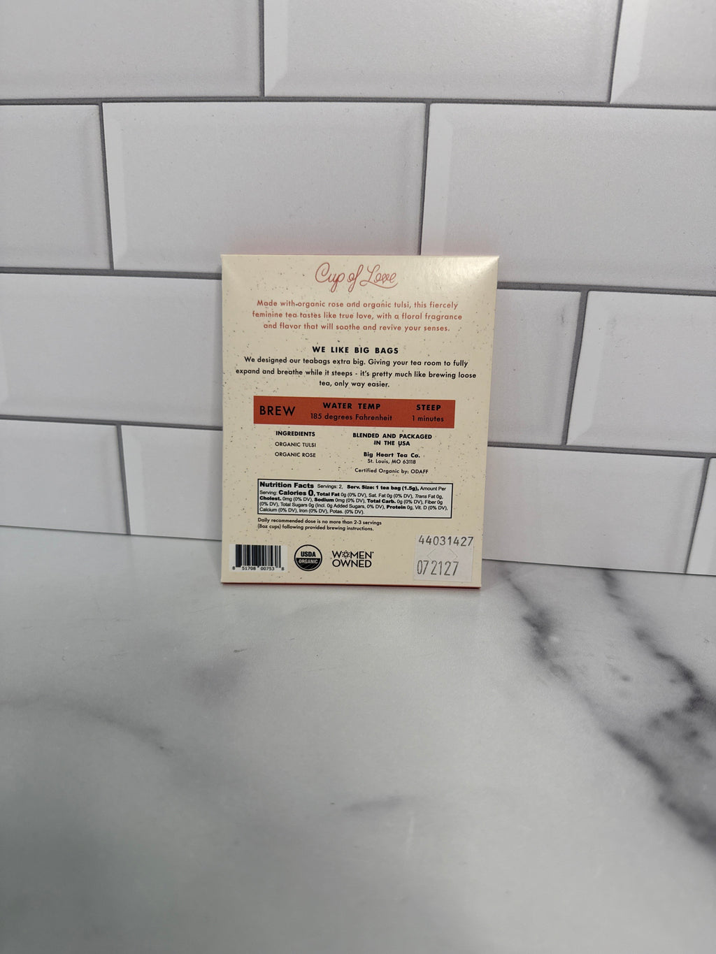 Big Heart Tea Samplers