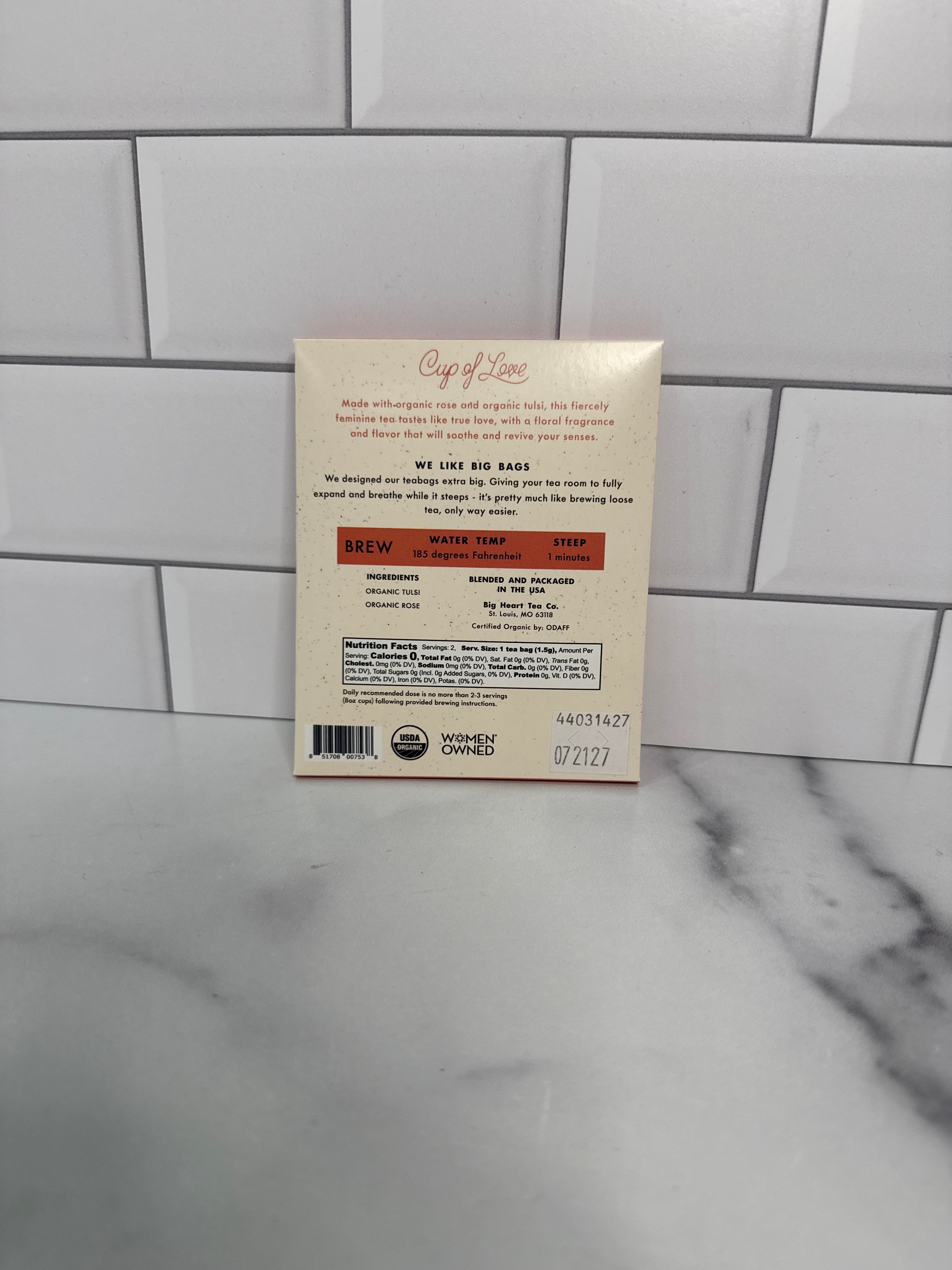 Big Heart Tea Samplers