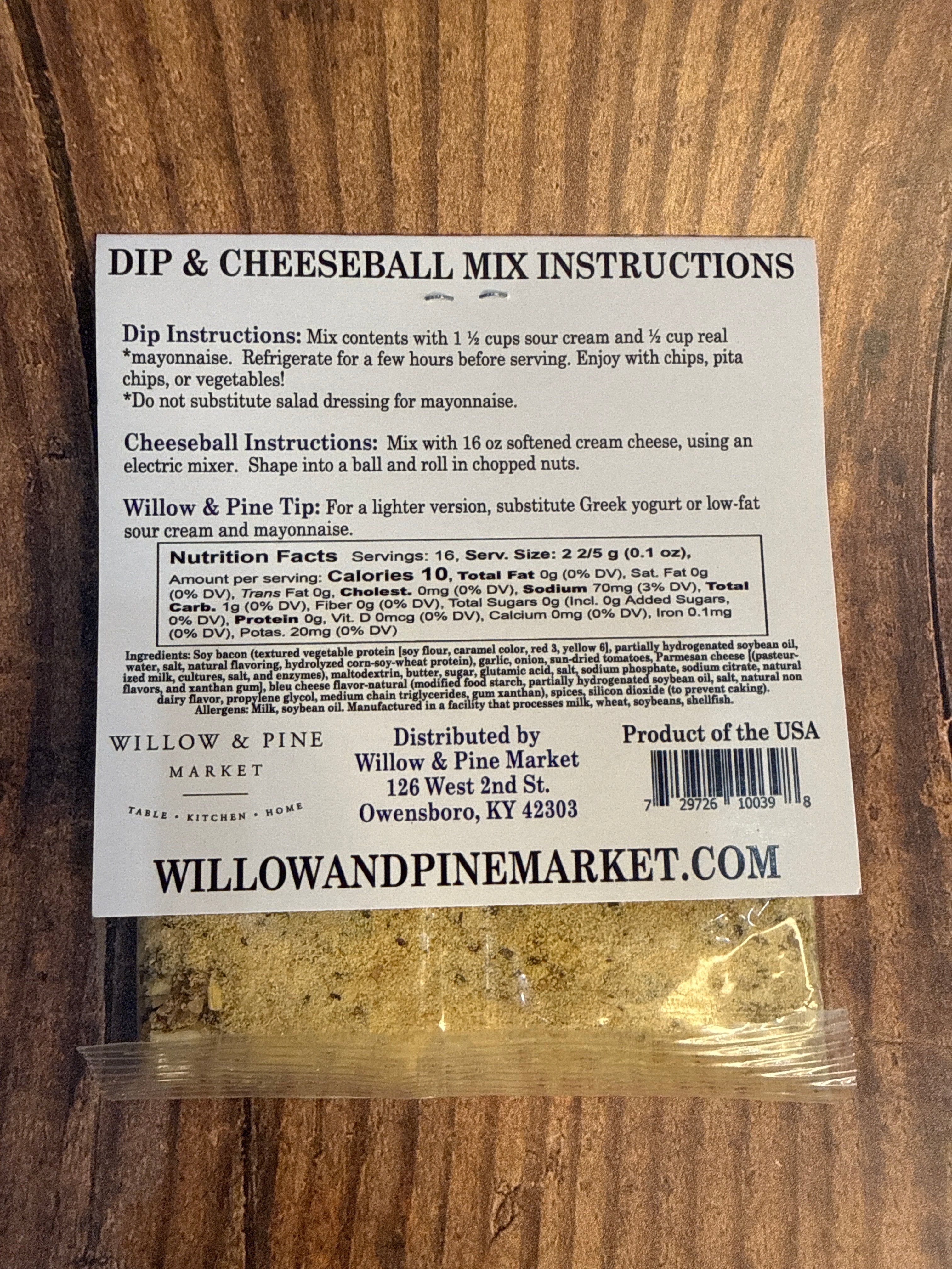 WPM Bleu Cheese BLT