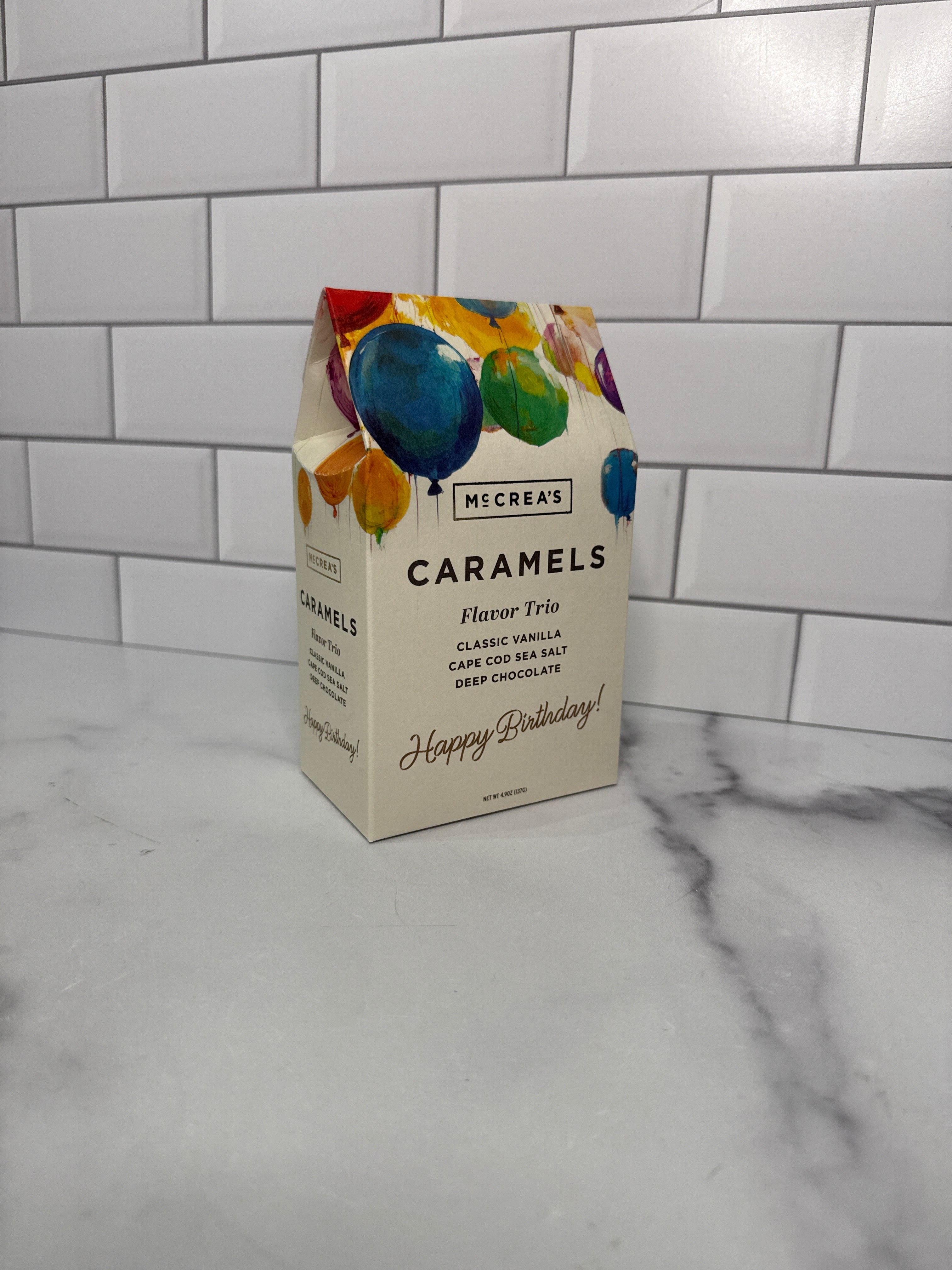 Happy Birthday Gable Box Flavor Trio