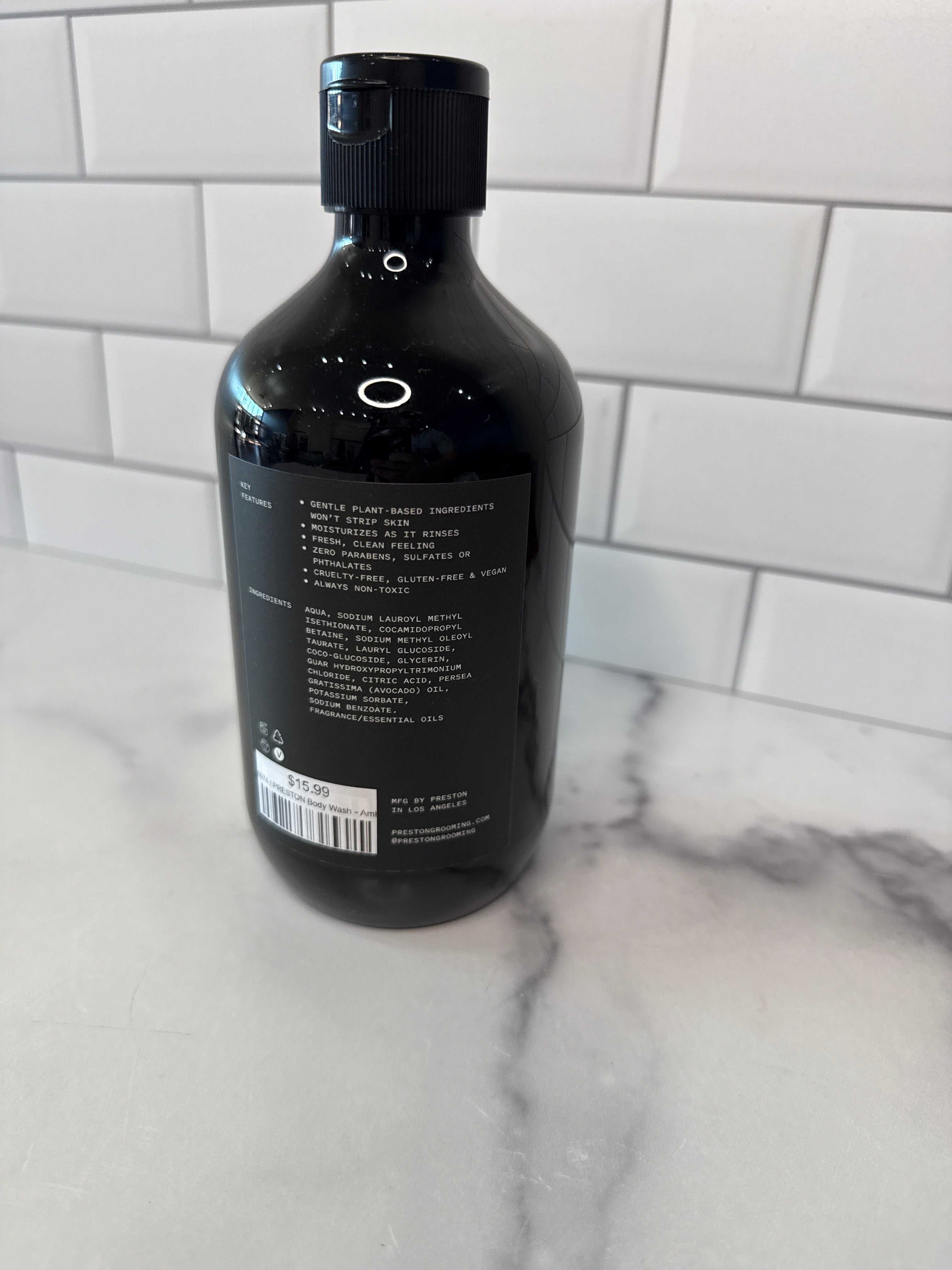 PRESTON Body Wash - Amber