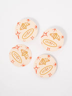 One & Only Paper - Oui Croissants Coasters - Set of Four