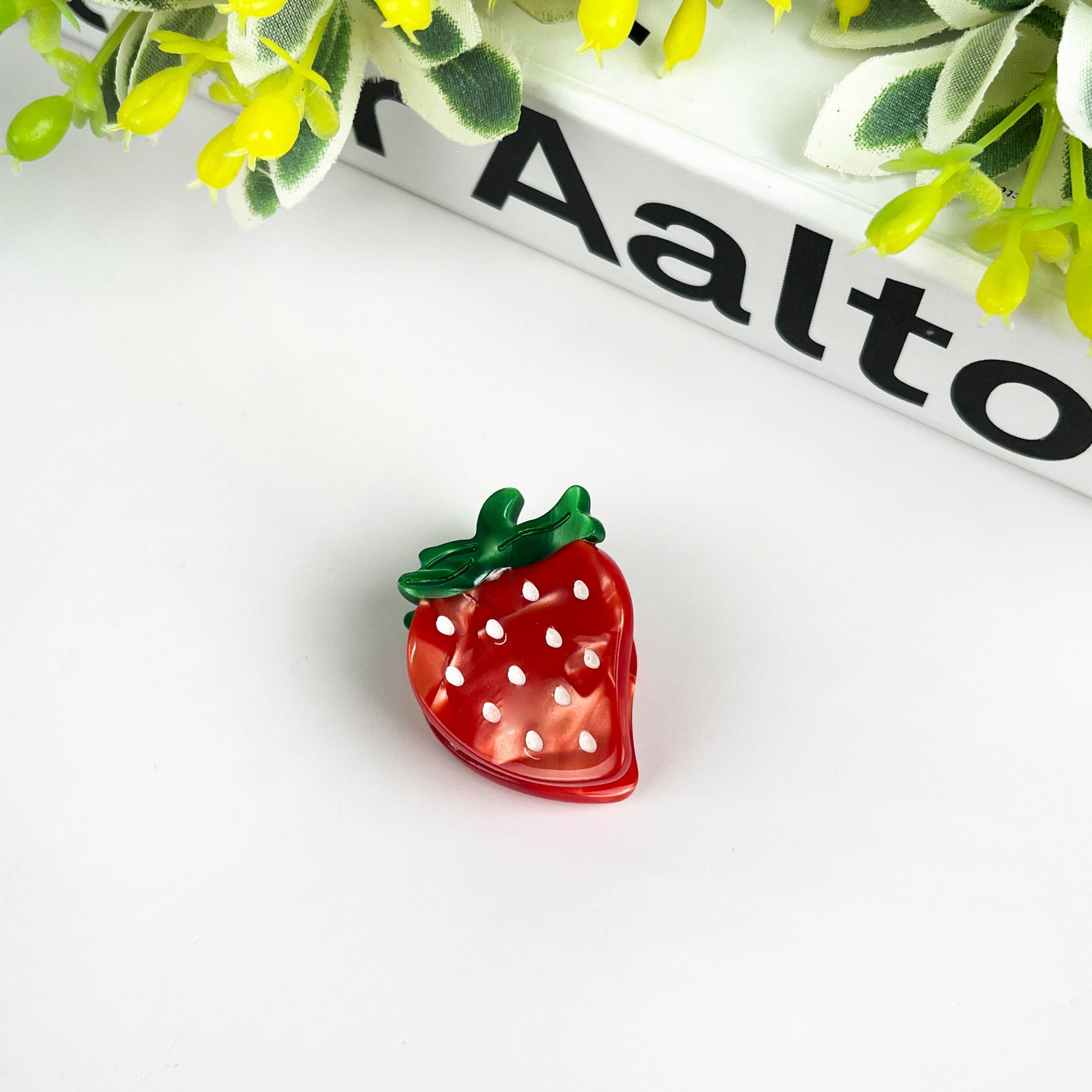 TheDivaSoap - 2PCS Strawberry Mini Hair Clip