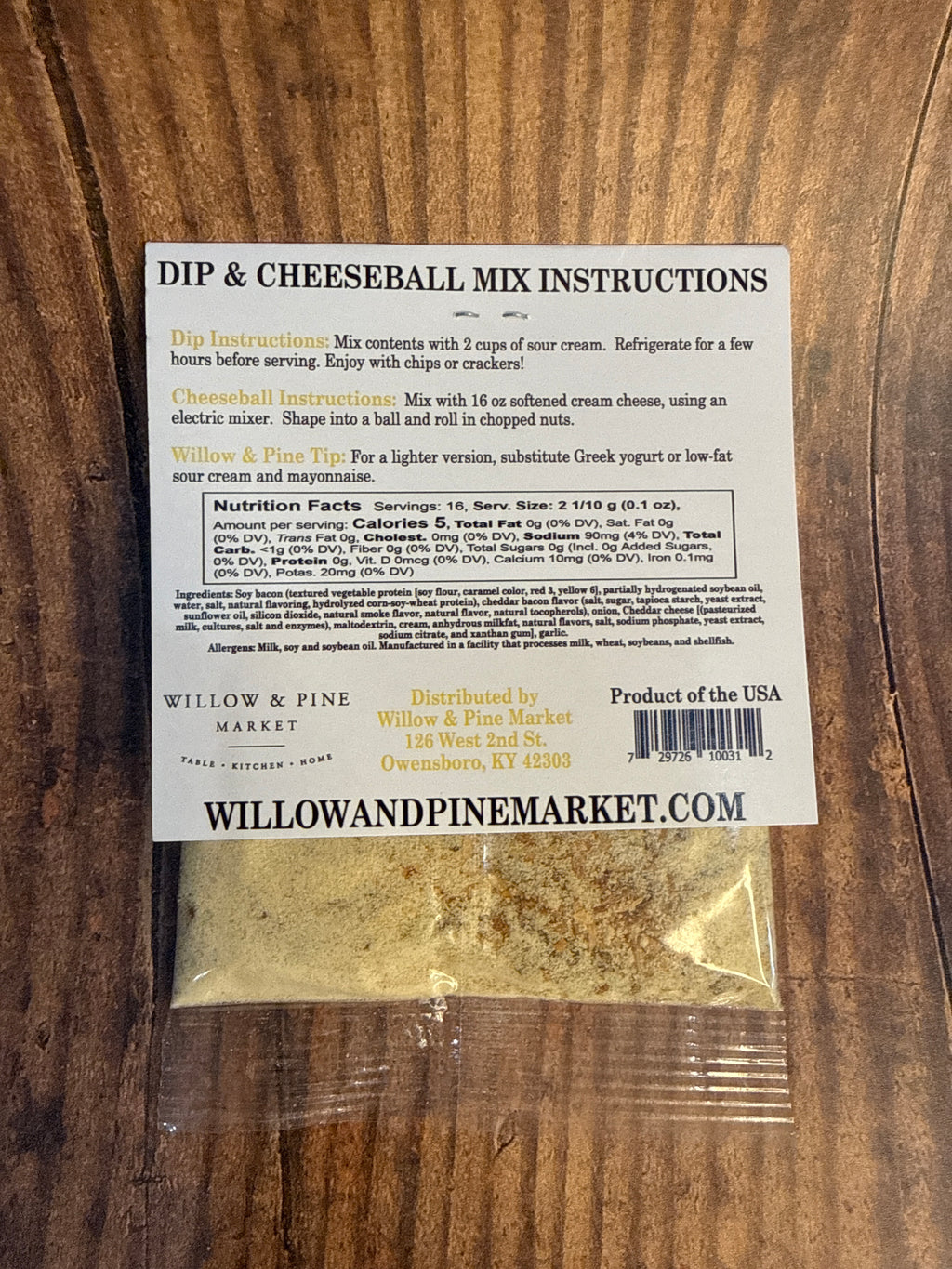 WPM Cheddar Bacon