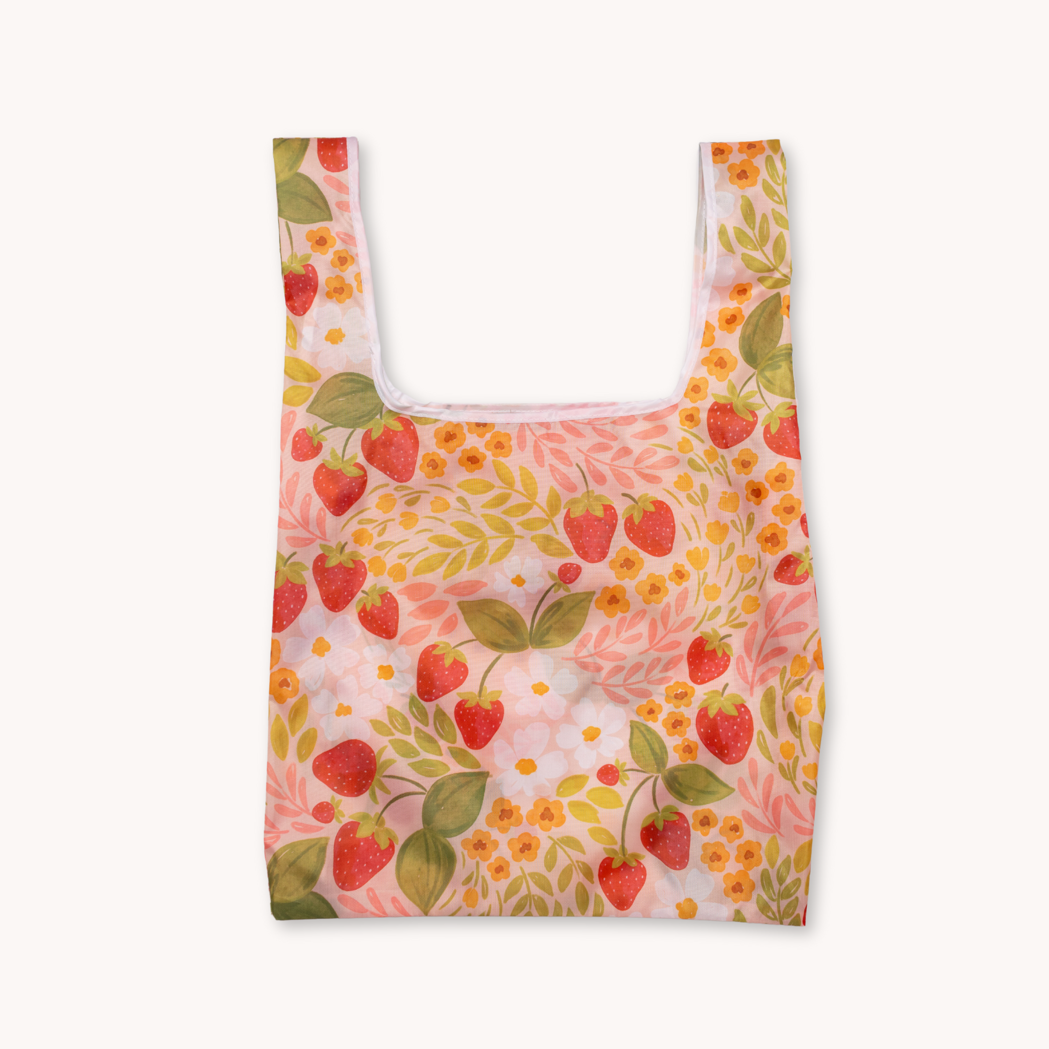 Elyse Breanne Design - Strawberry Patch Reusable Bag
