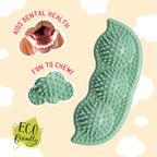 SnugArooz Pea Podz Dog Chew Toy Green 5"