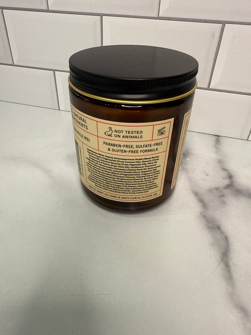 HONEY HILL FARM Body Butter - Citrus Grove