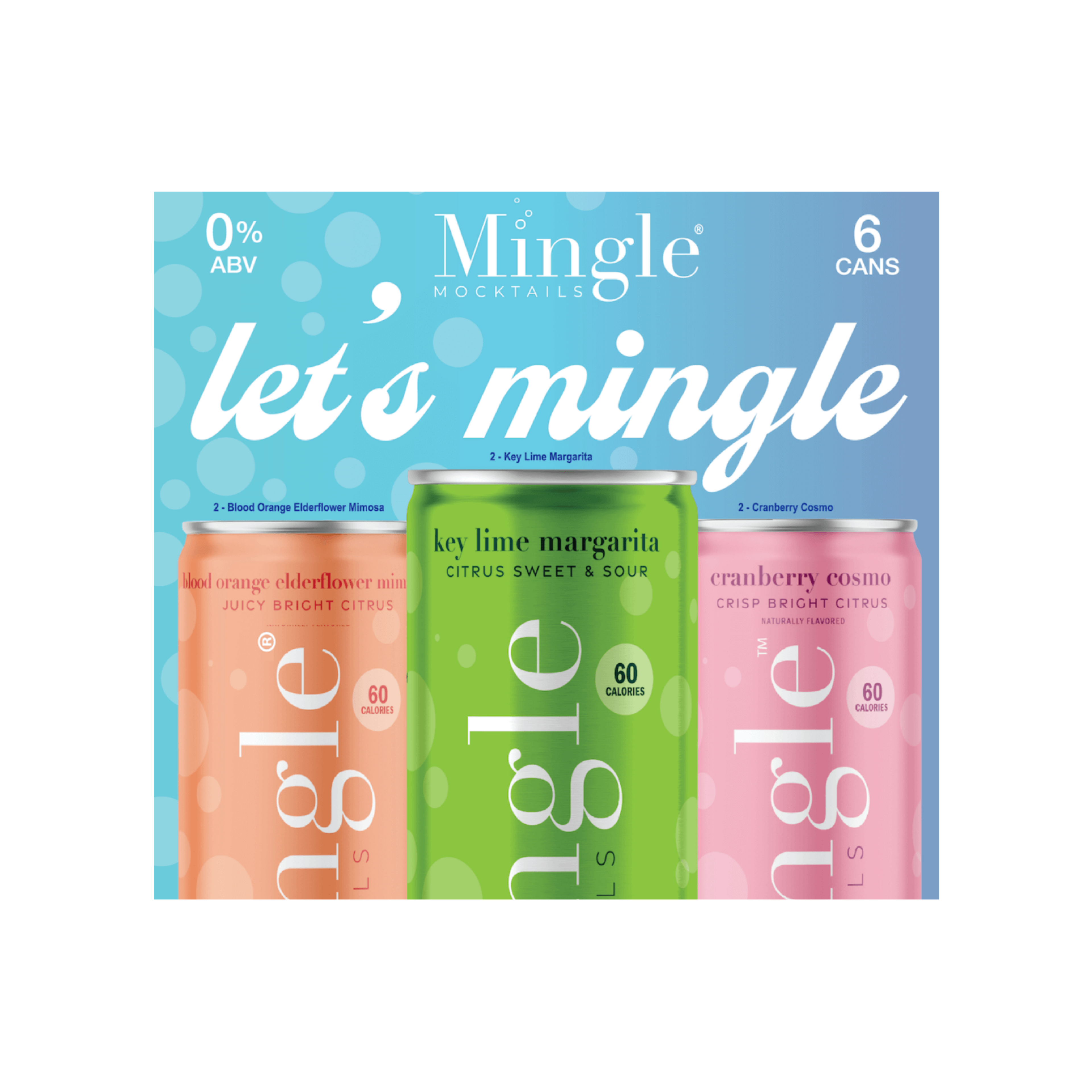 Mingle Mocktails - Mingle Non-Alcoholic Mocktails SINGLE CAN
