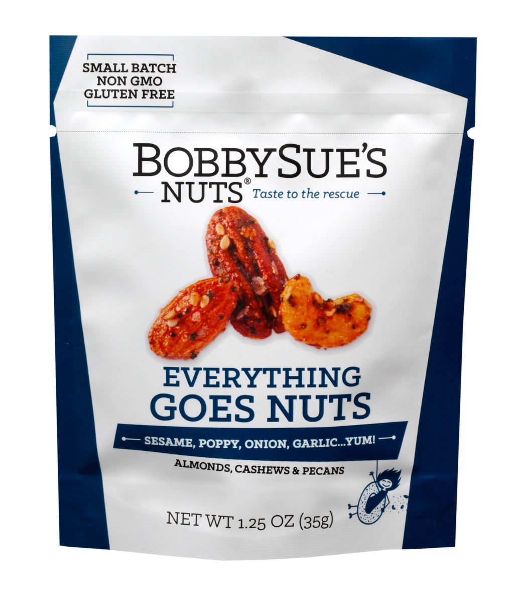 BobbySue's Nuts - Everything Goes Nuts Snack Pack