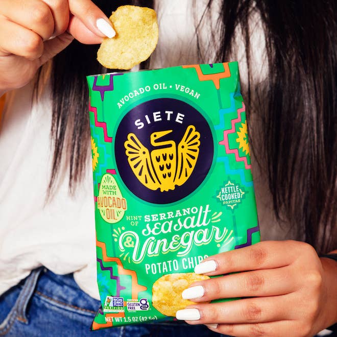 Siete Foods - Mix Pack Kettle Cooked Potato Chips 1.5 oz - 72 bags