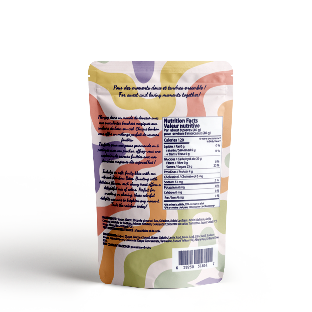 La boîte à bonbons - Rainbow Bites - Gummy Candies