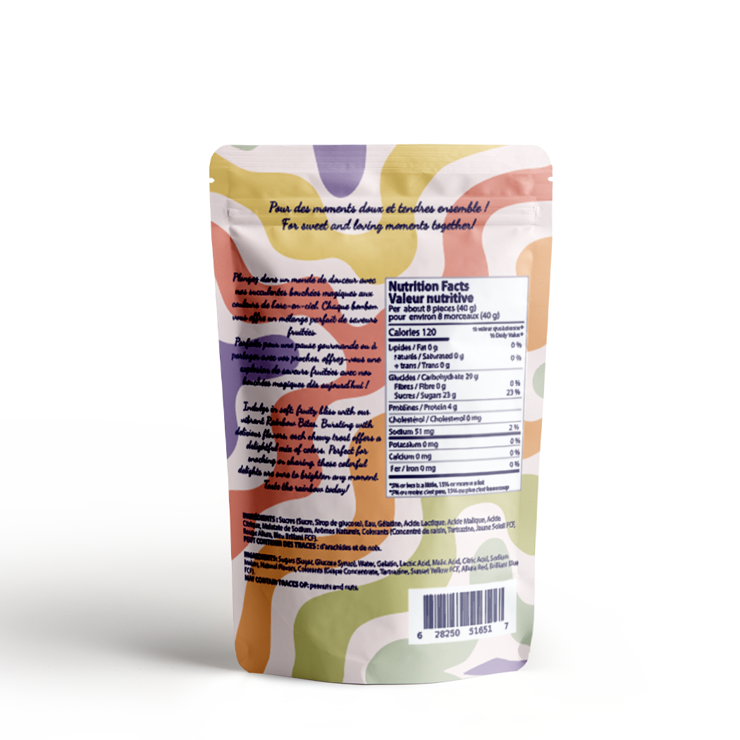 La boîte à bonbons - Rainbow Bites - Gummy Candies