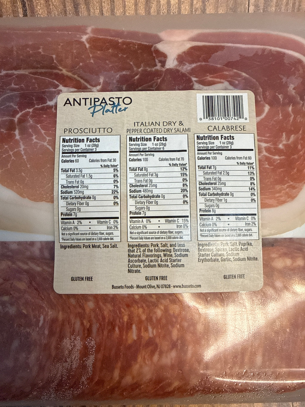 Busseto Charcuterie Tray