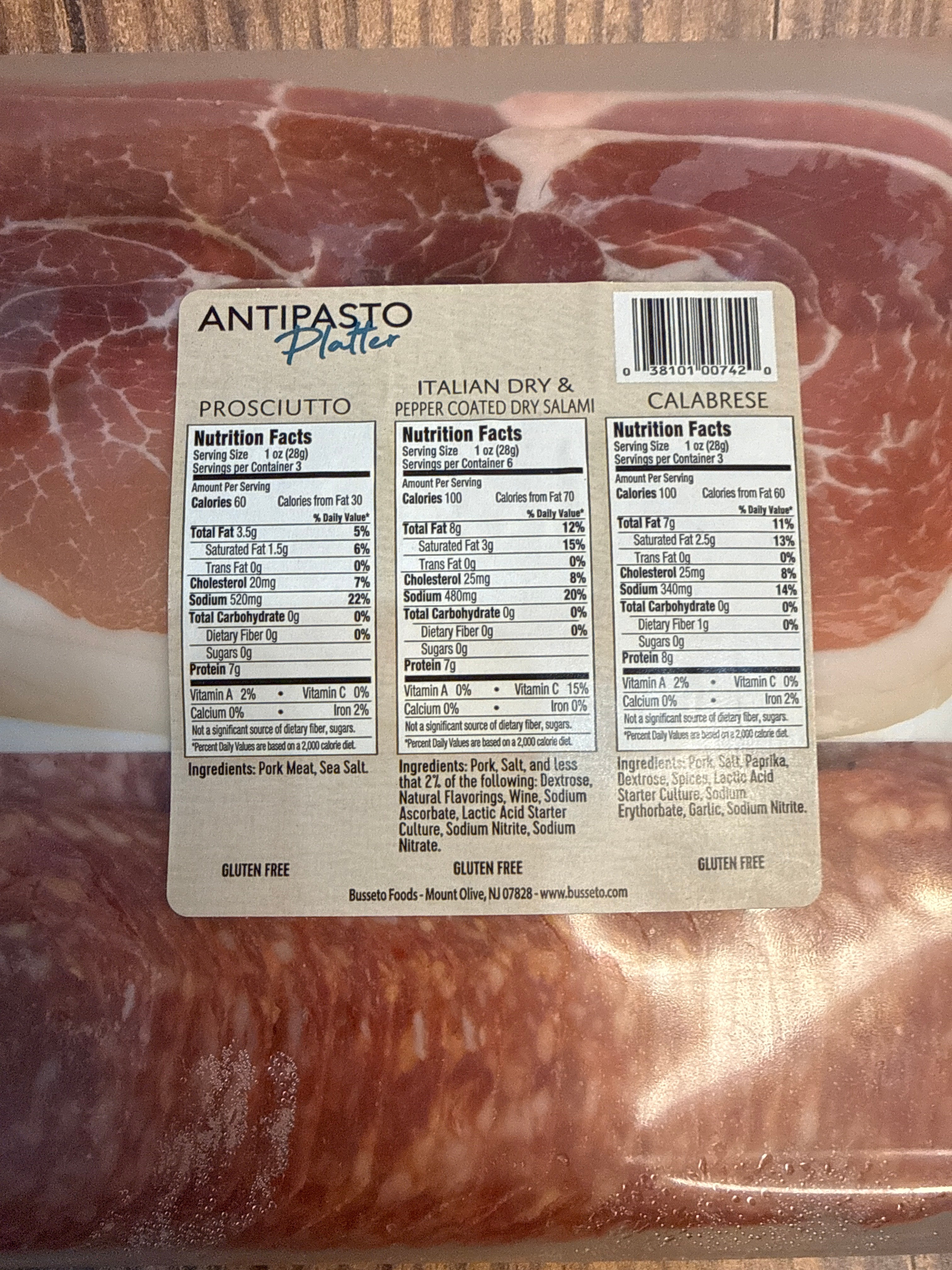 Busseto Charcuterie Tray