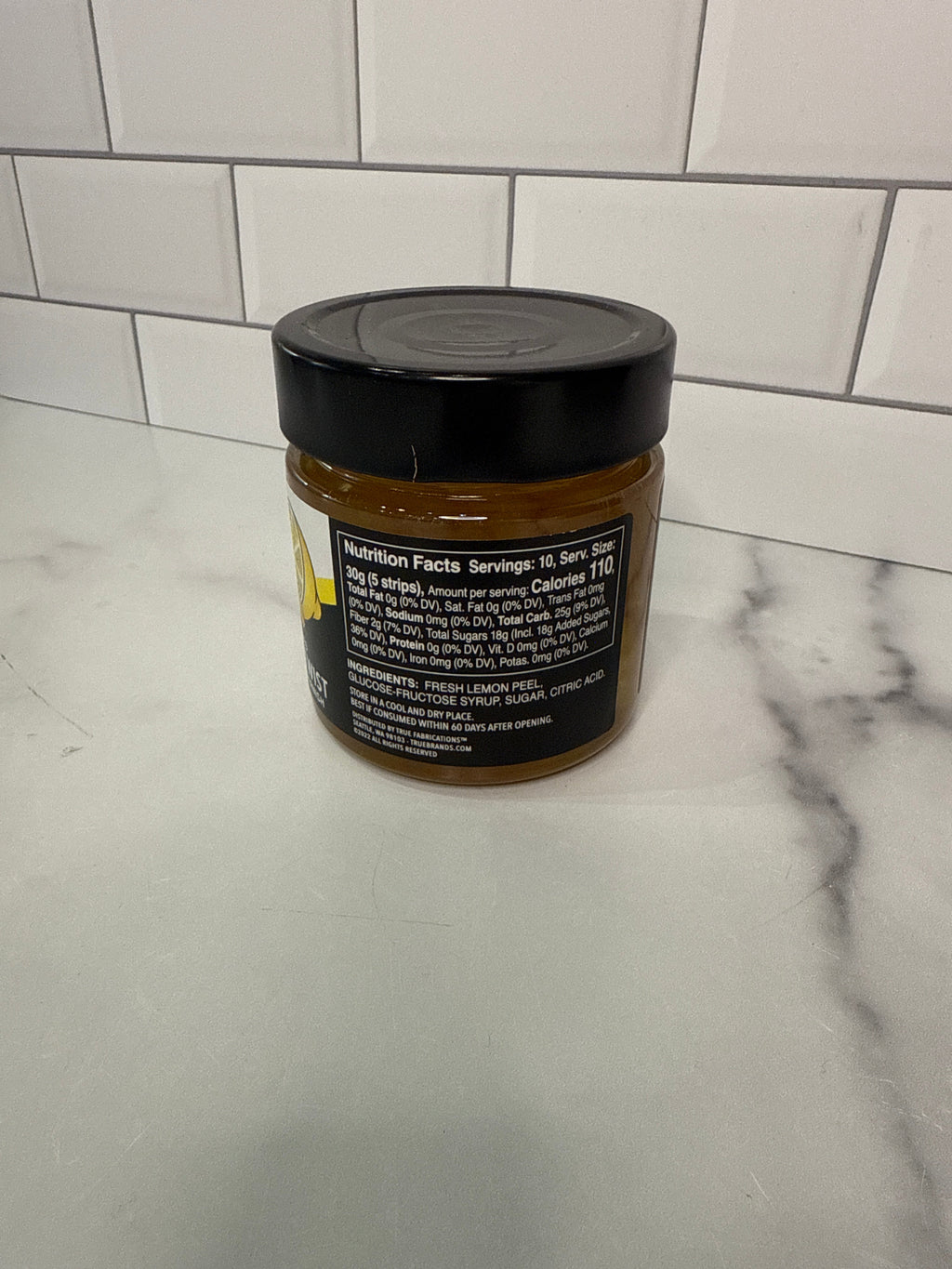 Lemon Twist in Syrup