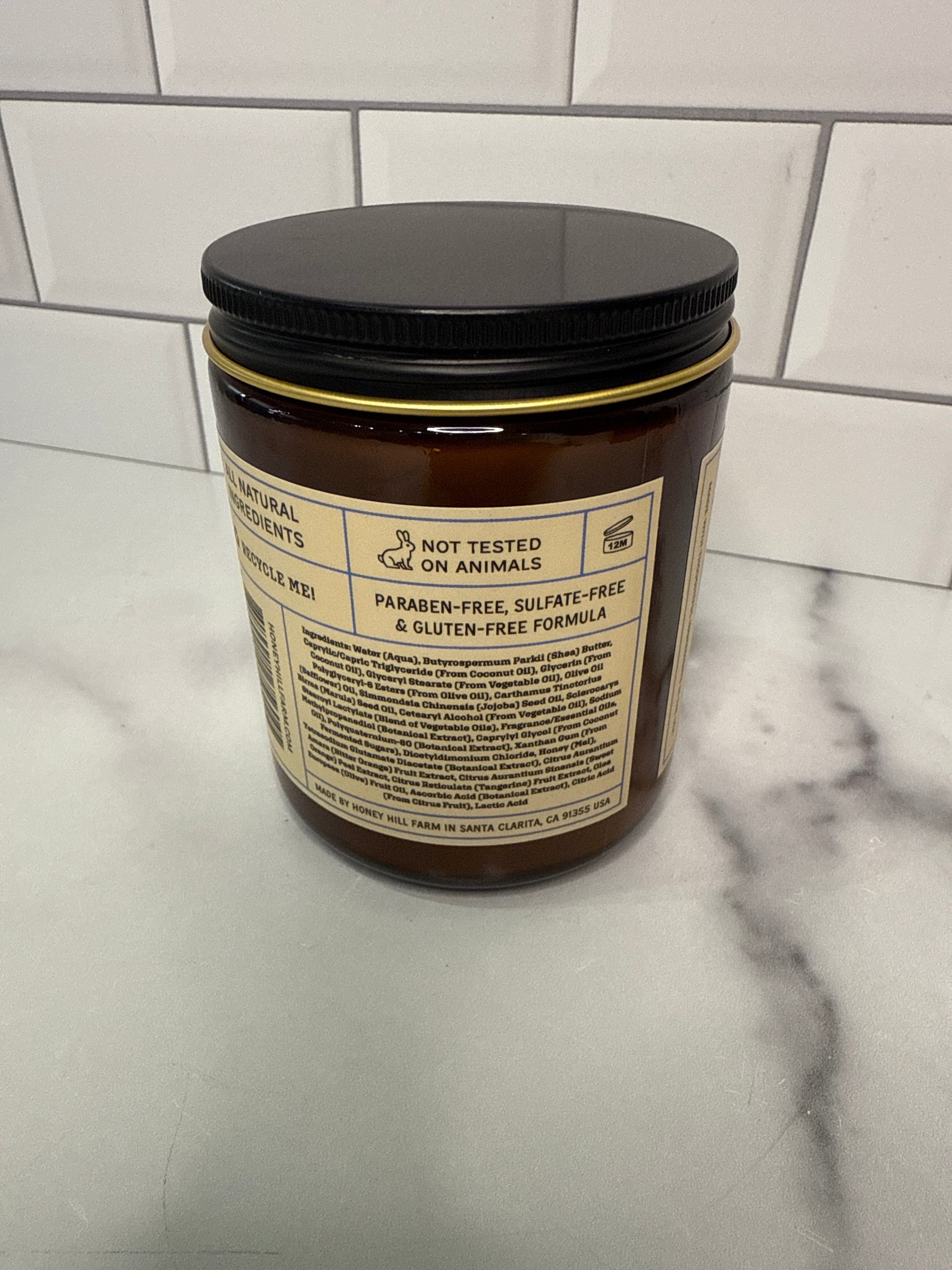 HONEY HILL FARM Body Butter - Clean Rain