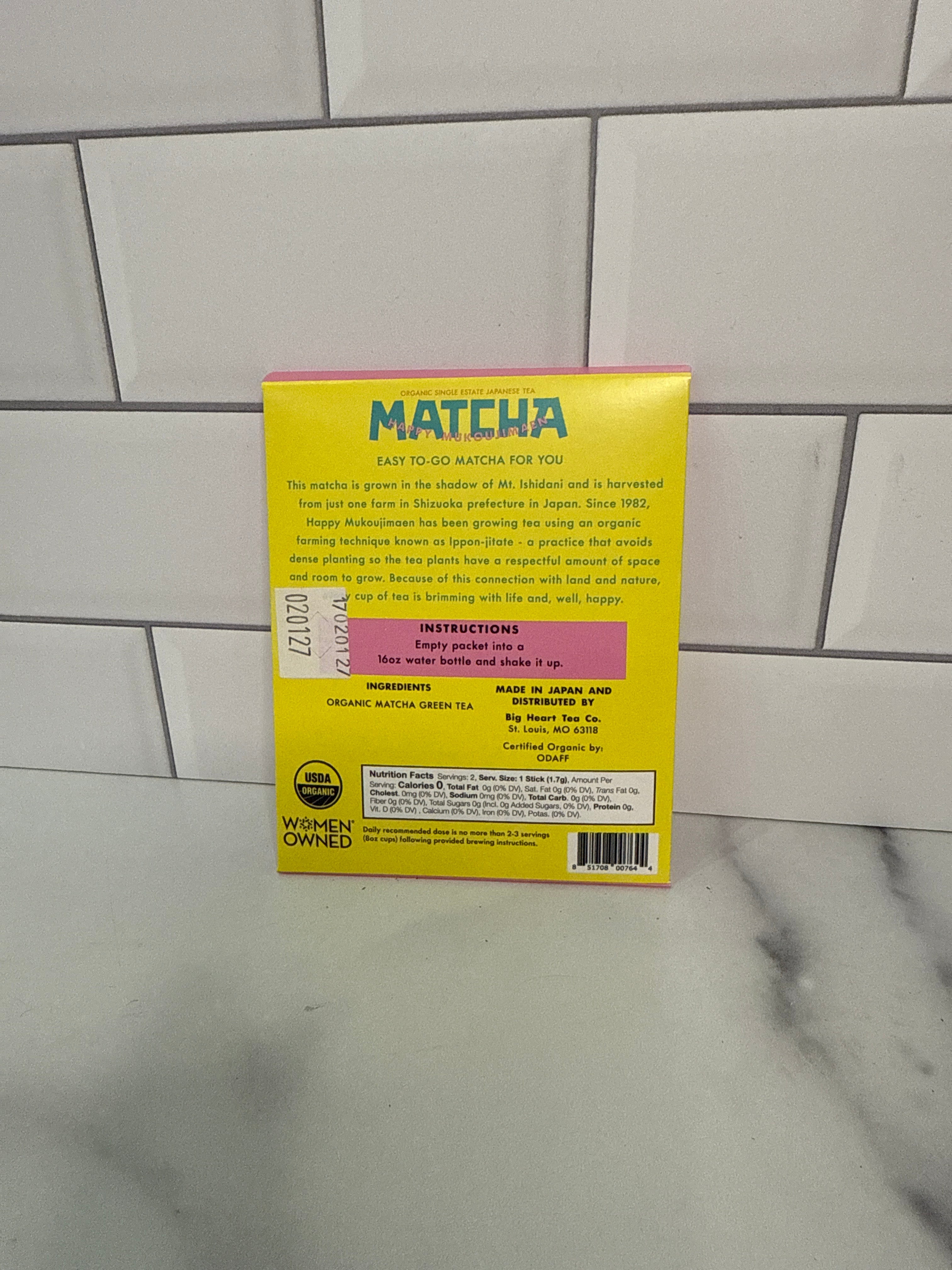 BIG HEART TEA for 2 - Happy Matcha