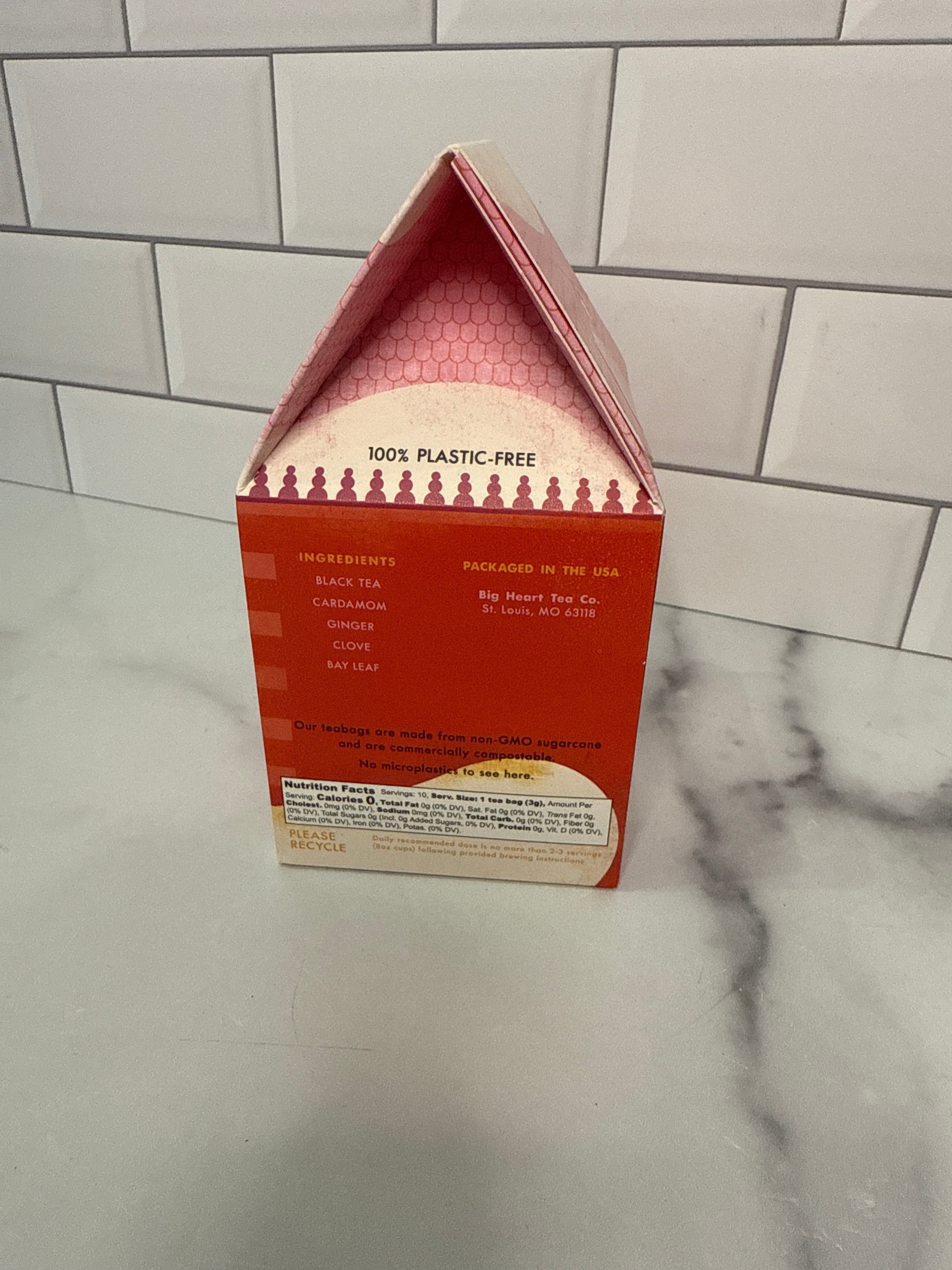 BIG HEART TEA Box 10 - Winter Chai