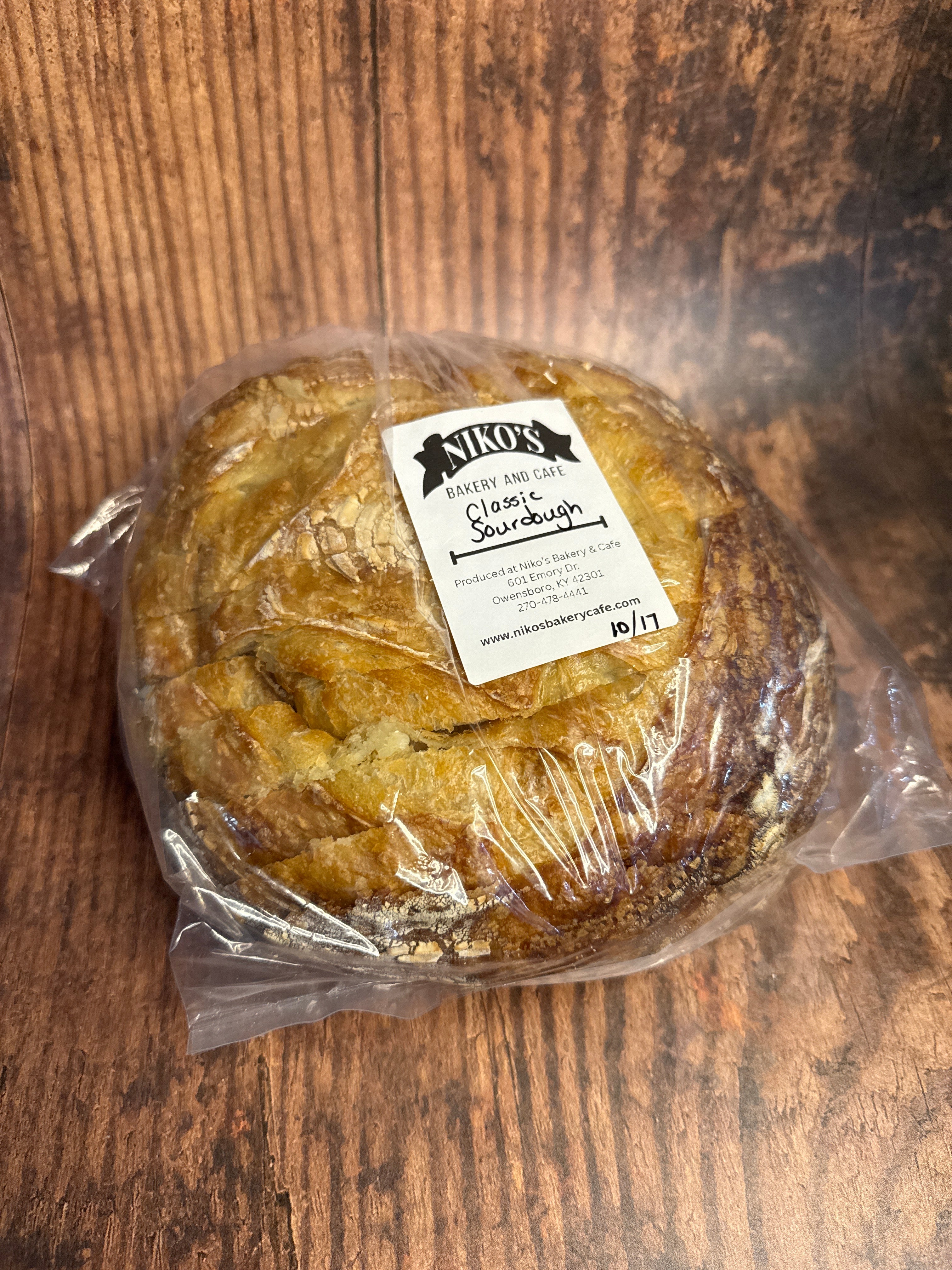 Niko's Sourdough Loaf