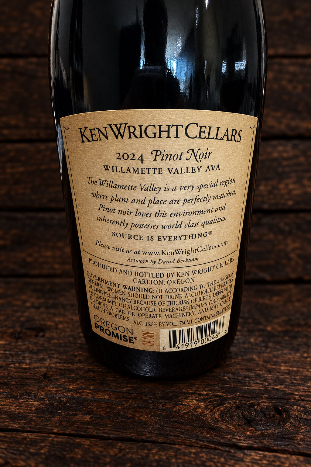 Ken Wright Cellars Willamette Valley Pinot Noir (2024)