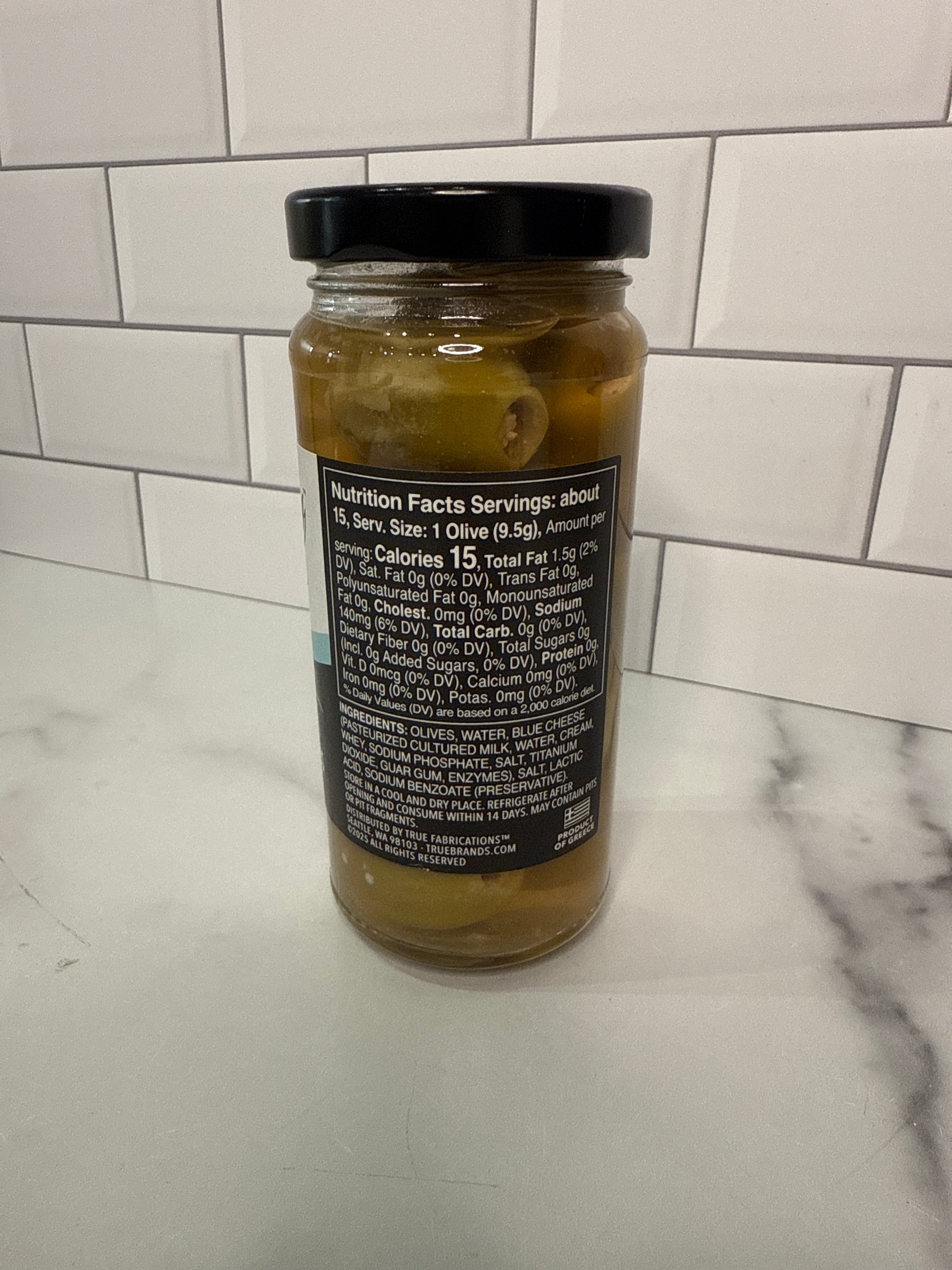 Blue Cheese Cocktail Olives