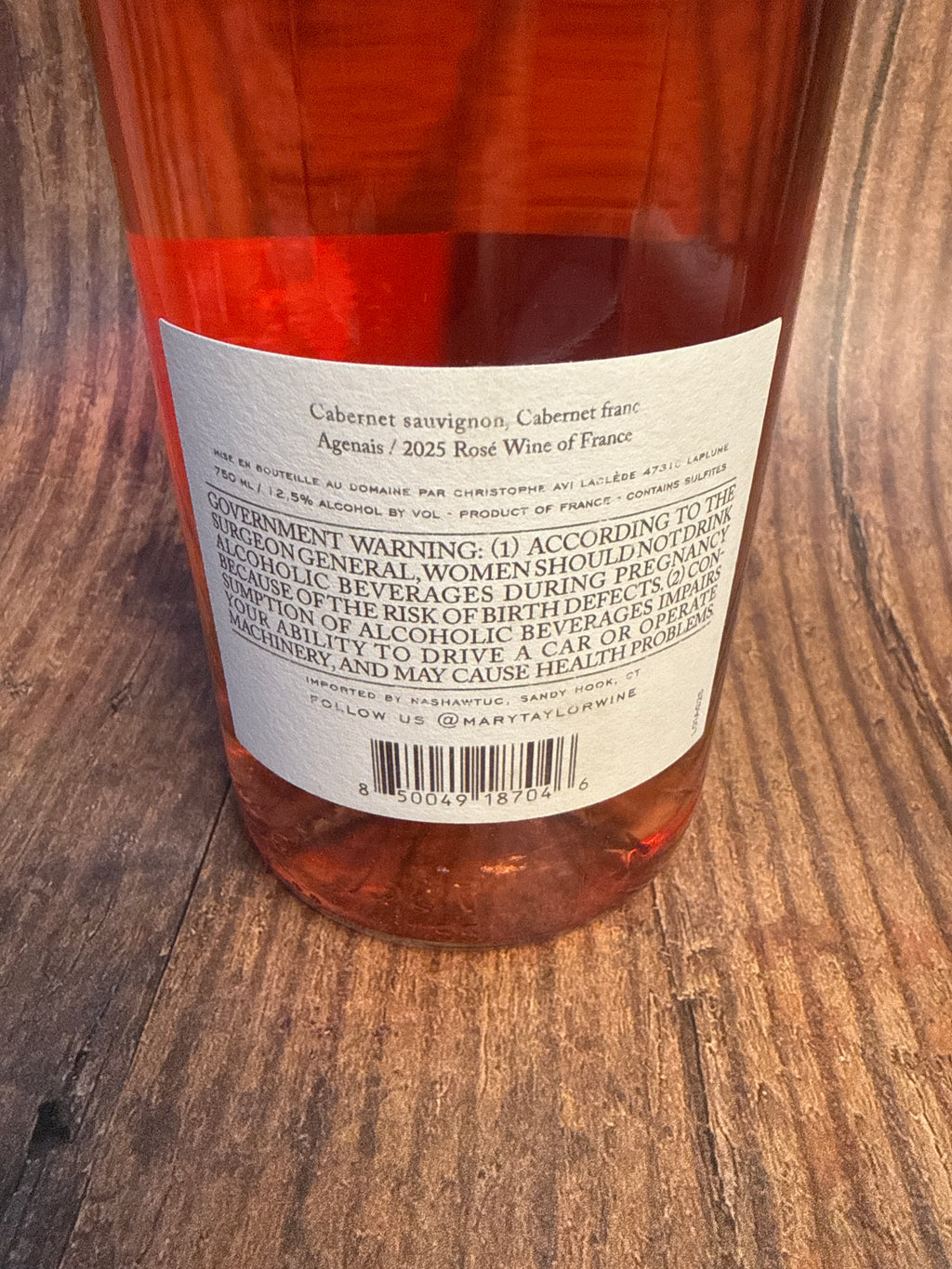 Mary Taylor, Agenais Rose (2025)