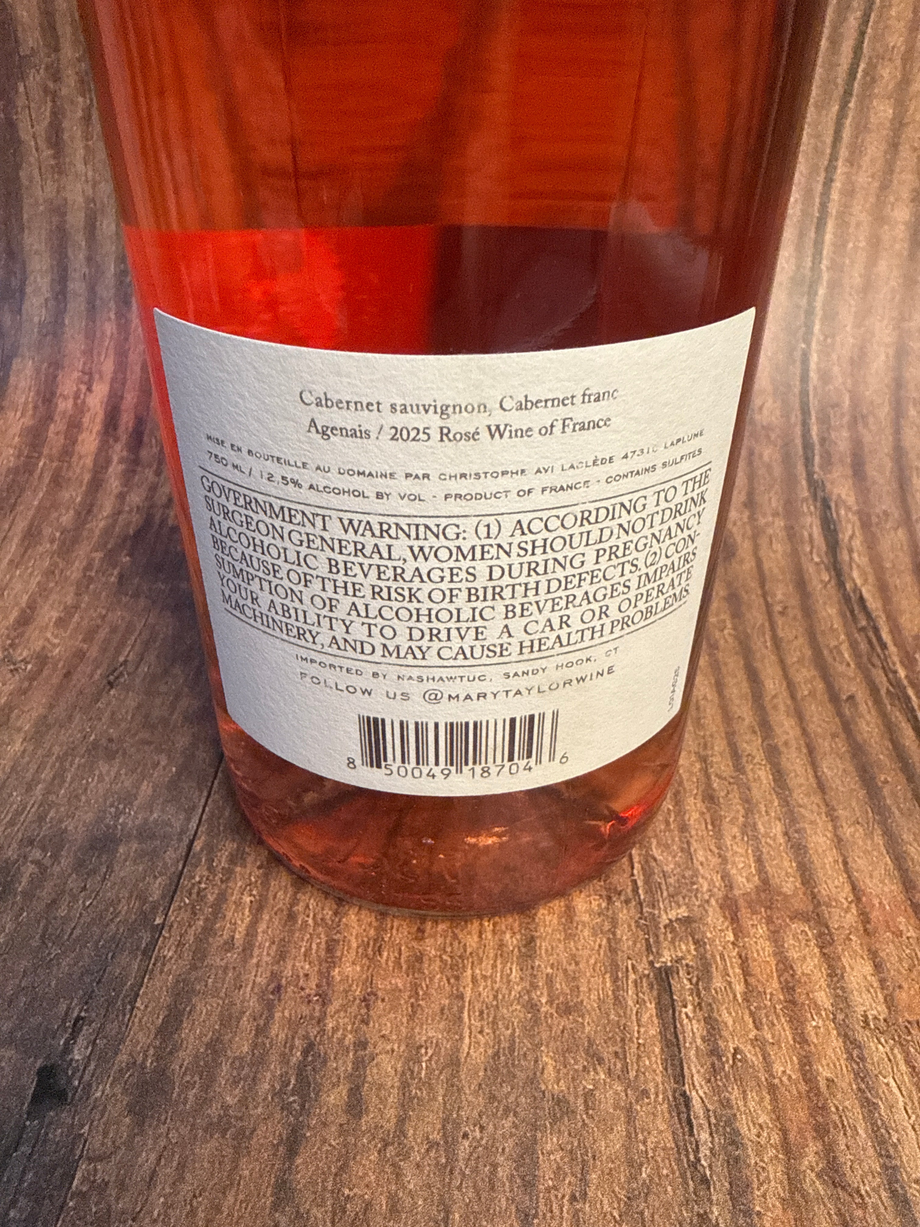 Mary Taylor, Agenais Rose (2025)