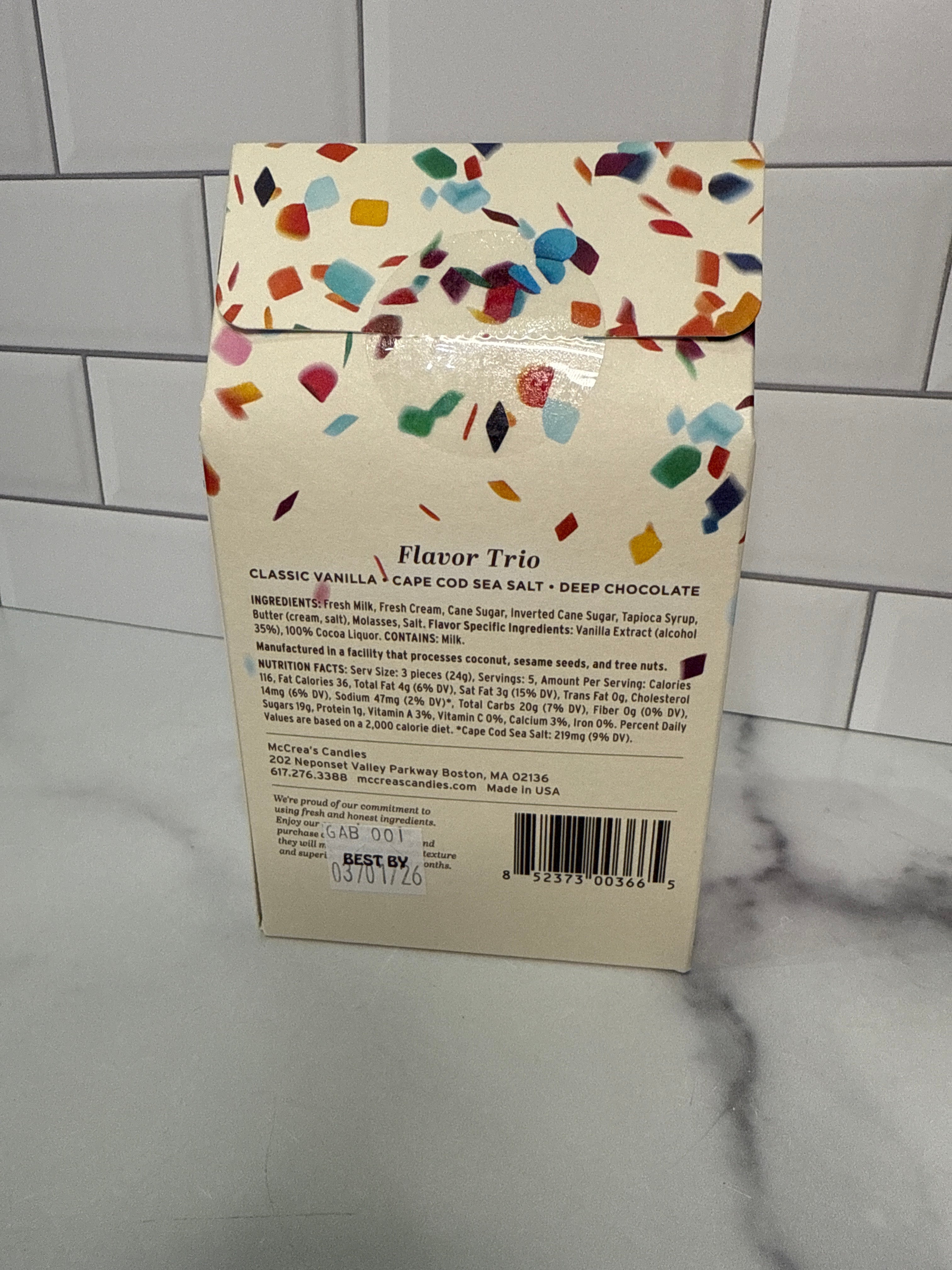 Congratulations Gable Box Flavor Trio