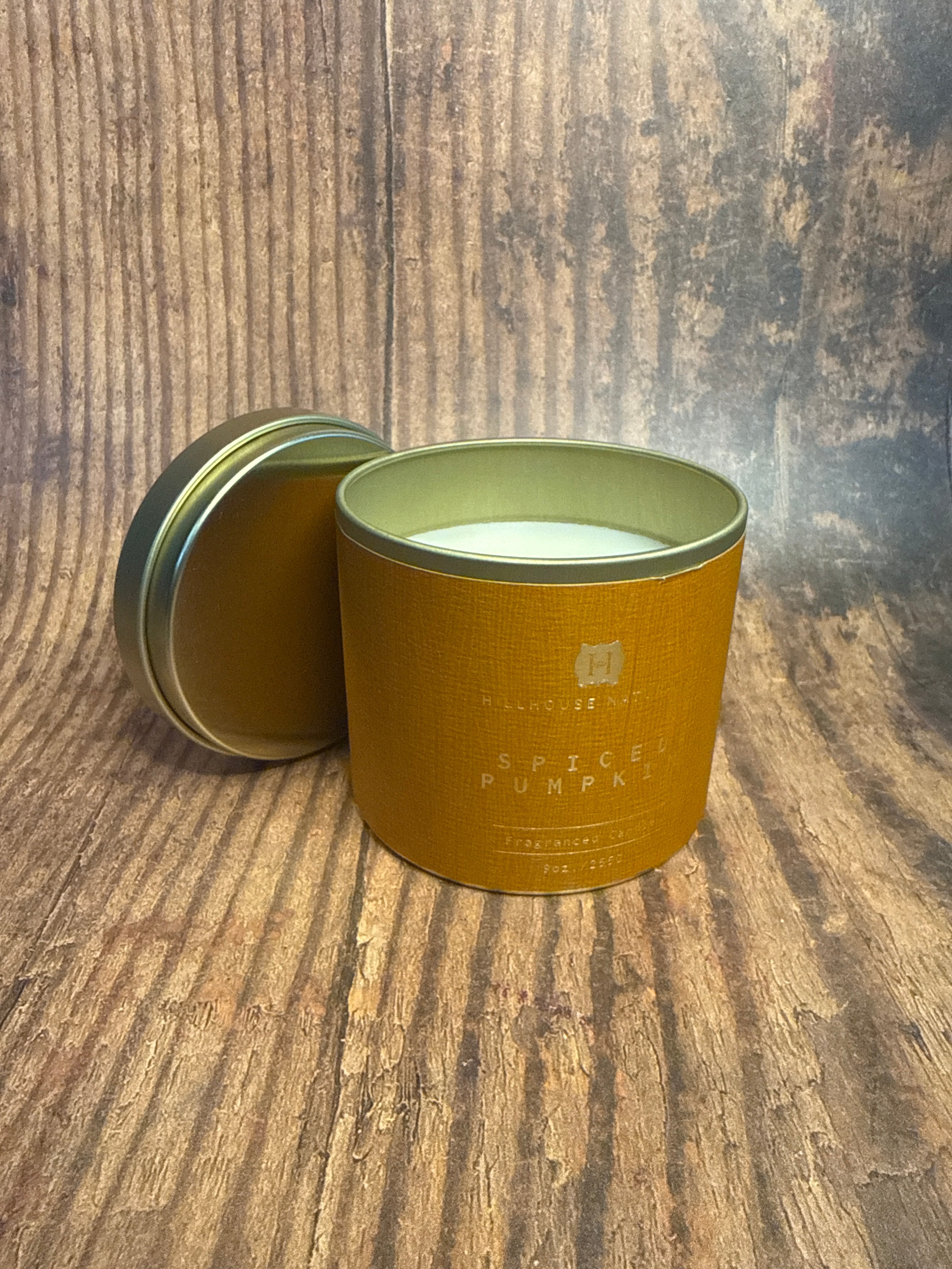 Spiced Pumpkin Candle Tin