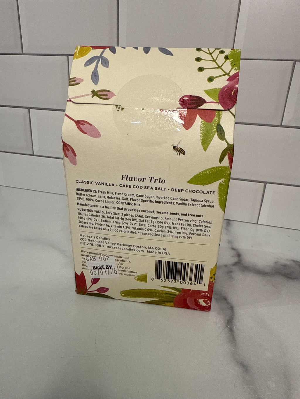 Bouquet Gable Box Flavor Trio