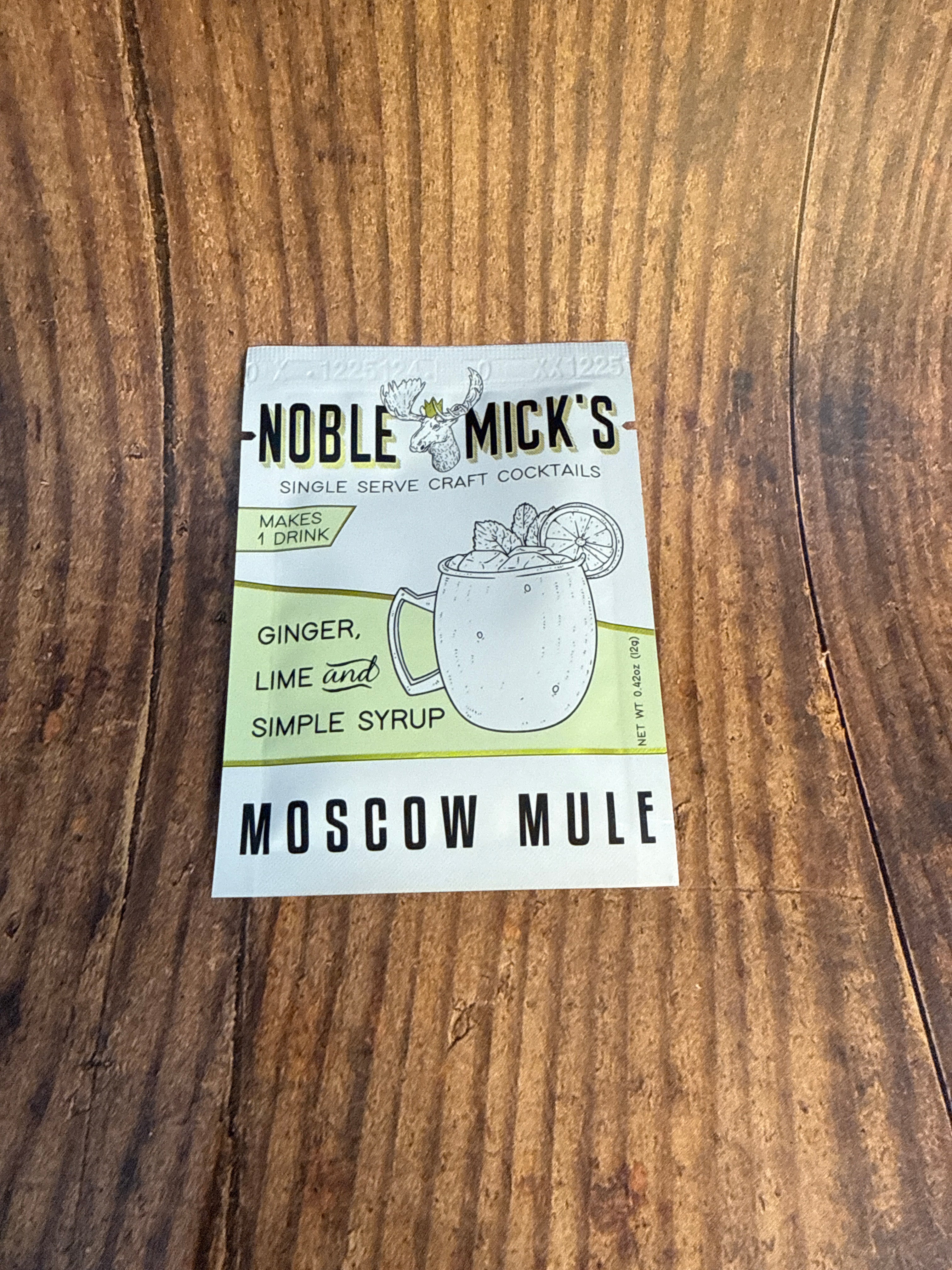 Noble Mick's Cocktail Mixes
