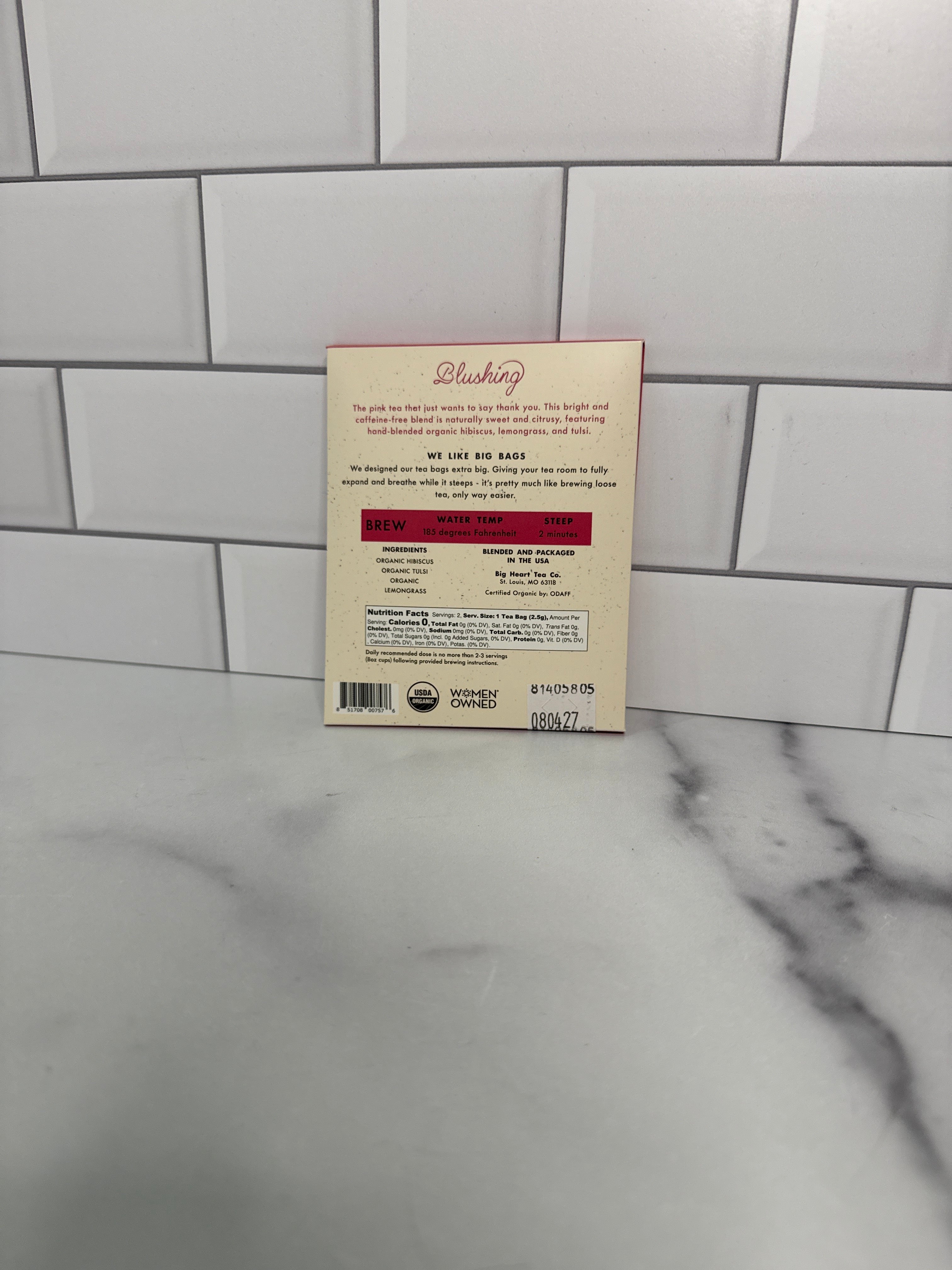 Big Heart Tea Samplers