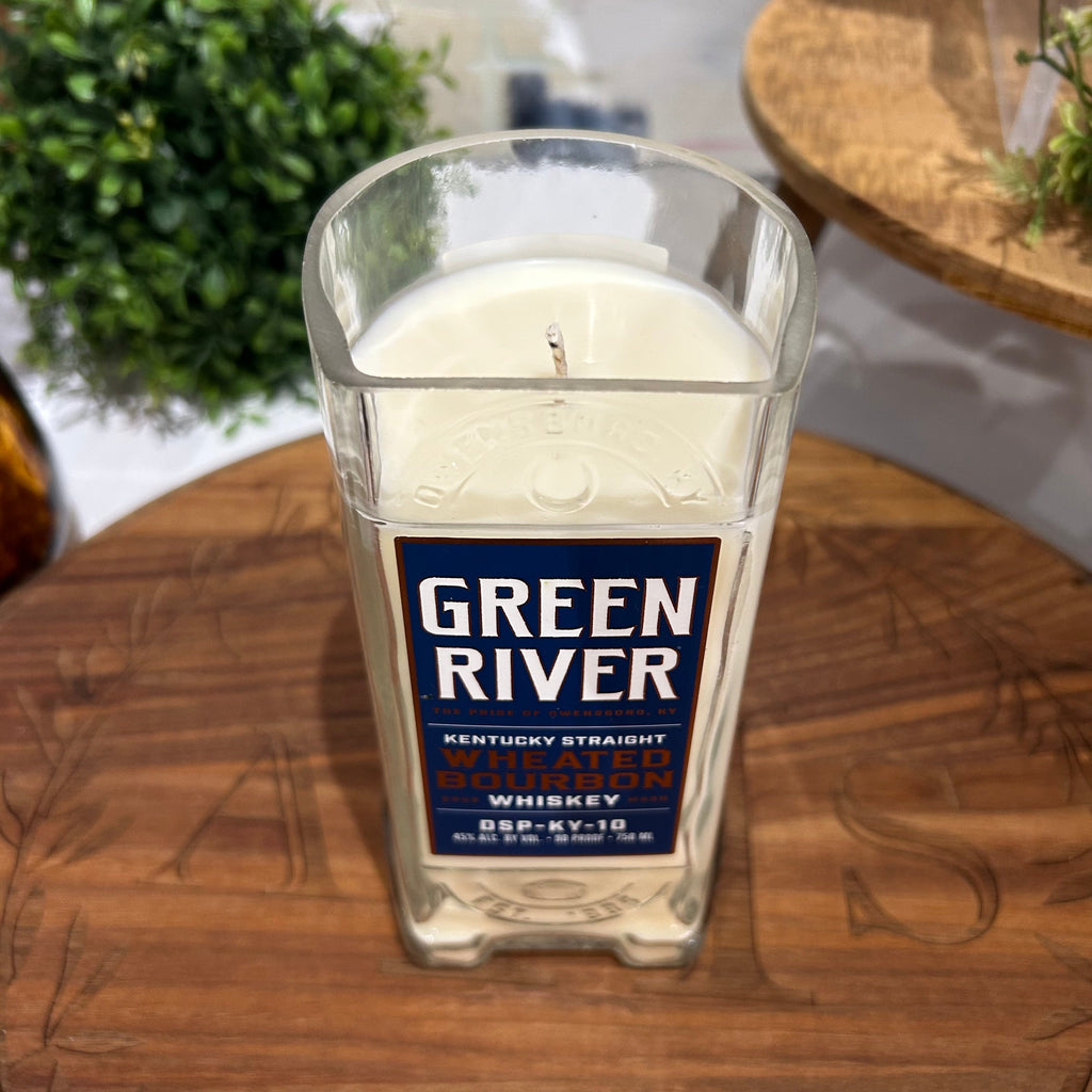 Bourbon Bottle Candle GR BB