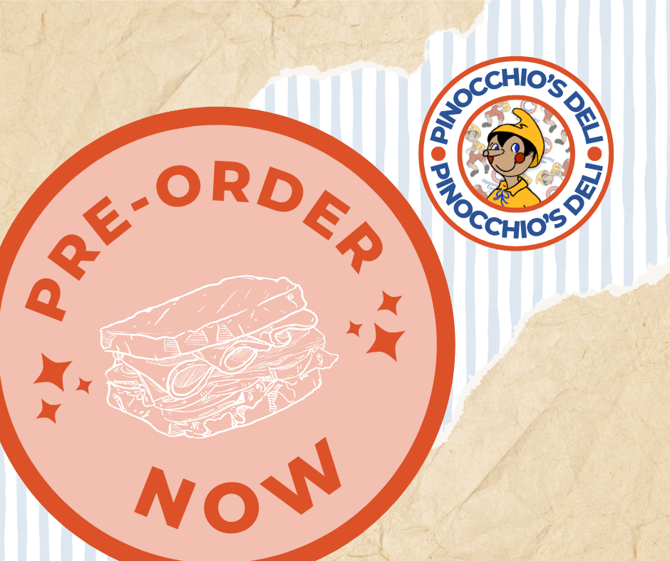Pinocchio's Deli Lunch Pre-Order