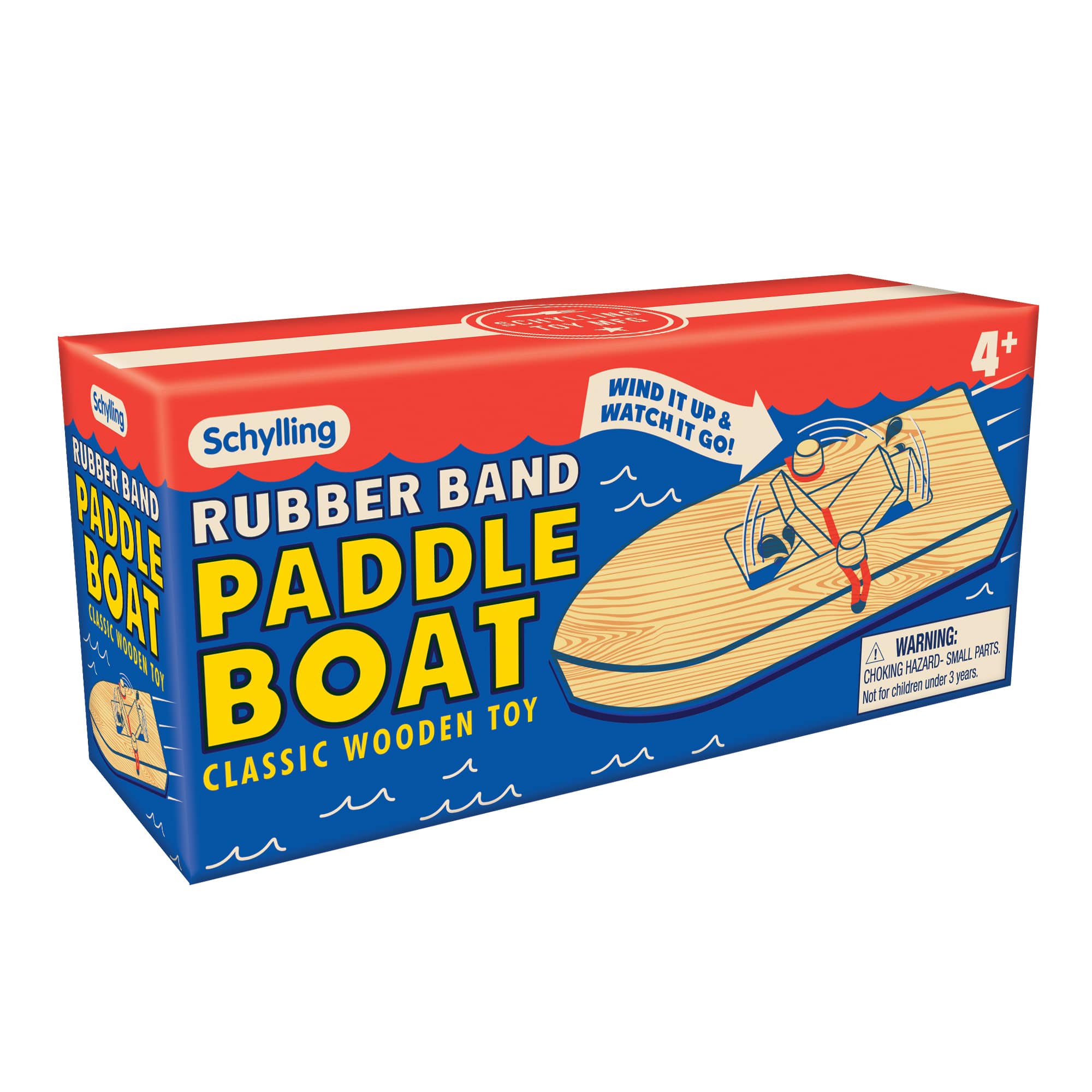 Paddle Boat-Rubber Band