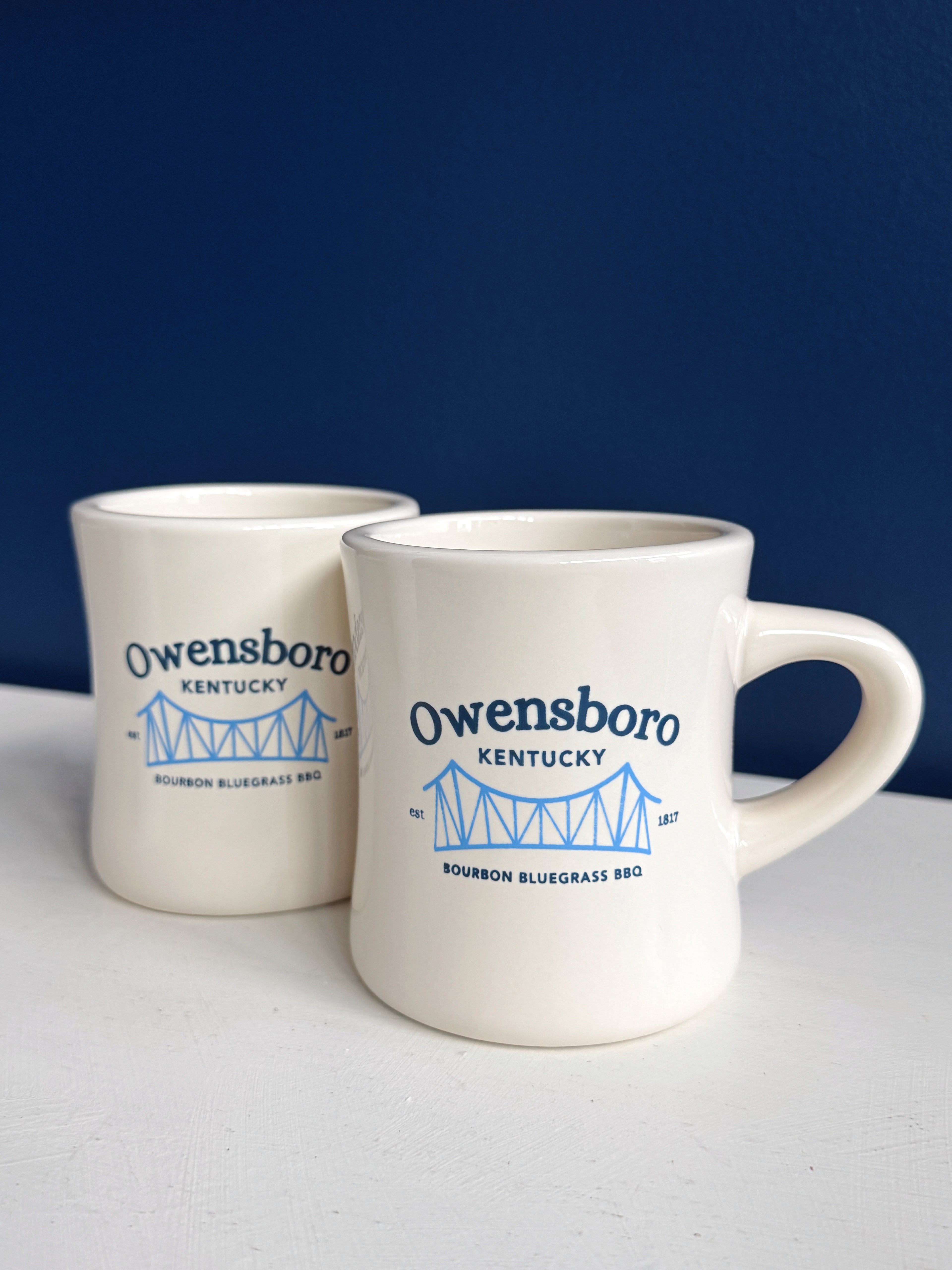 Blue Bridge Diner Mug 10oz