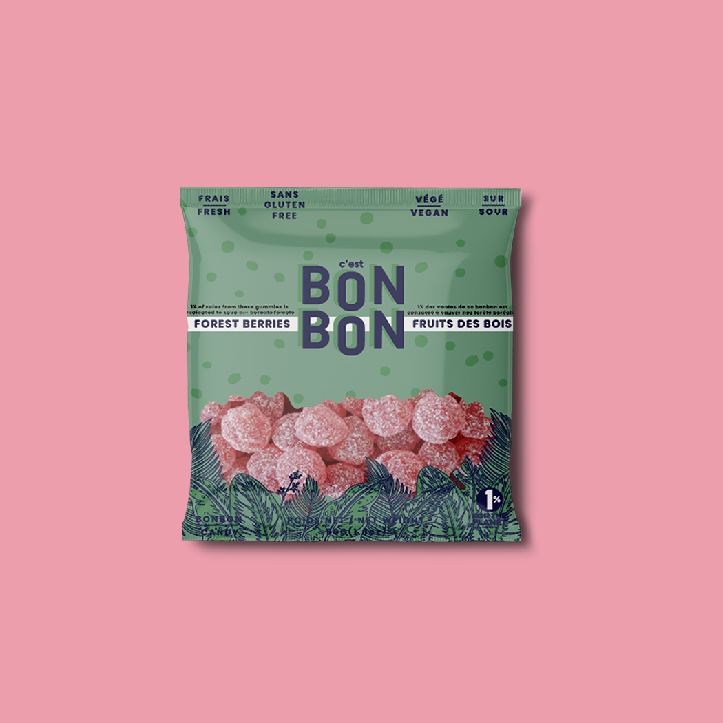 La boîte à bonbons - REFILL Vegan Forest Berries - Gummy Candies