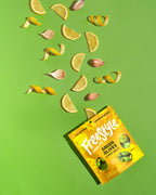 Lemon Garlic Green Olives 4oz - Freestyle Snacks