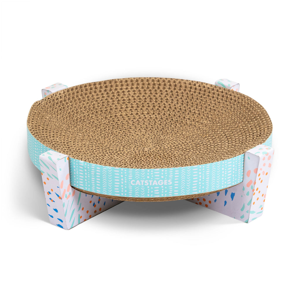 Pet Palette Distribution - Catstages Scratch, Snuggle & Rest Cat Scratcher With Catnip