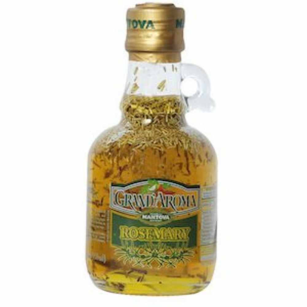 Fine Italian Food - Mantova Grand'Aroma Rosemary Extra Virgin Olive Oil, 8.5 oz.