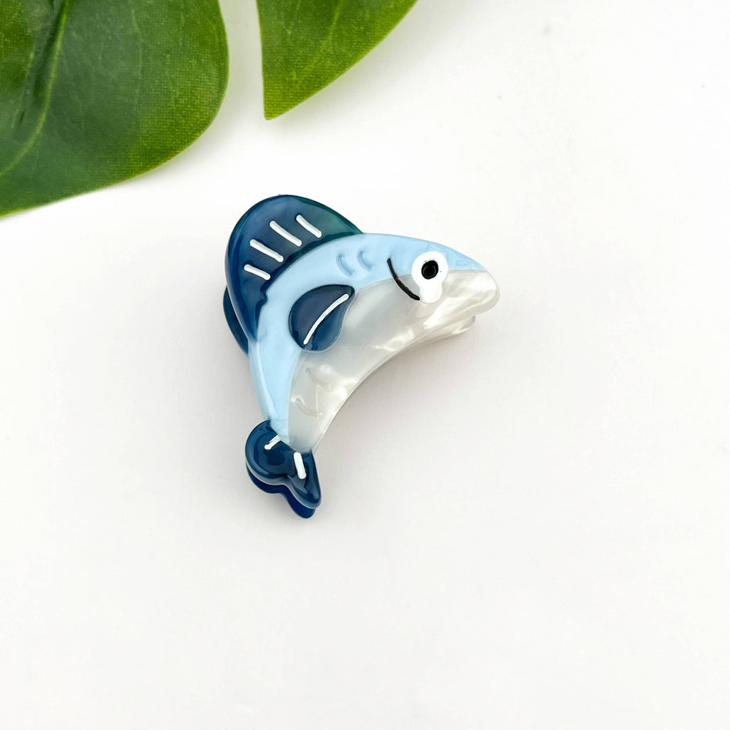 TheDivaSoap - 🐟 Mini Sardine Acetate Claw Clip – Quirky Ocean-Inspired