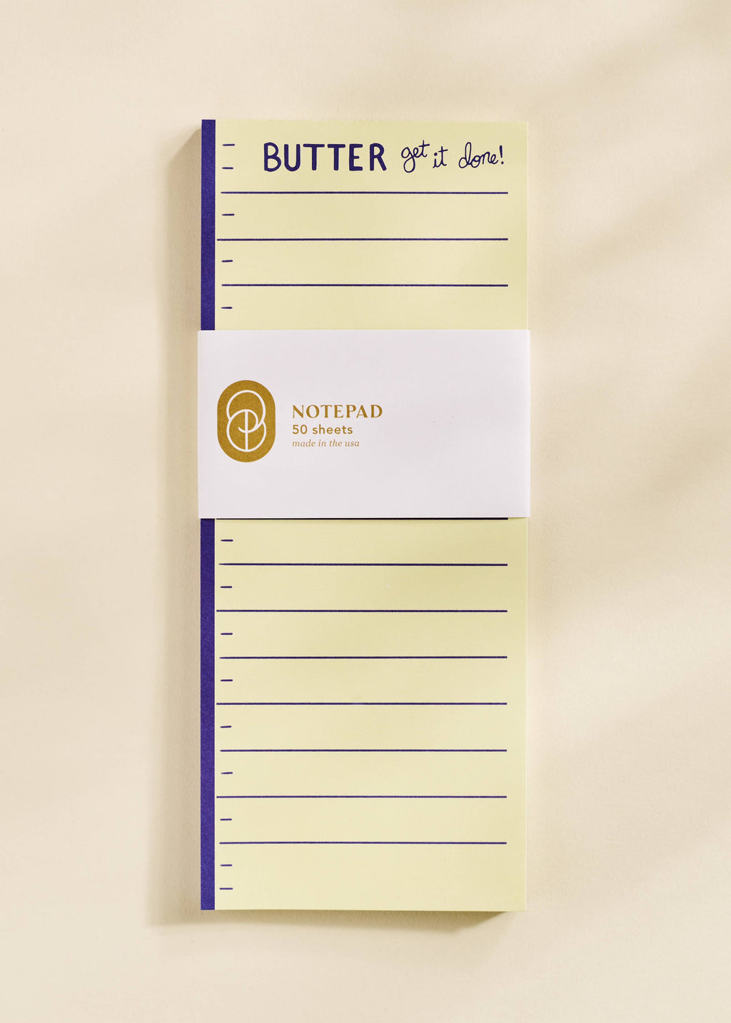 One & Only Paper - Butter Get It Done Notepad